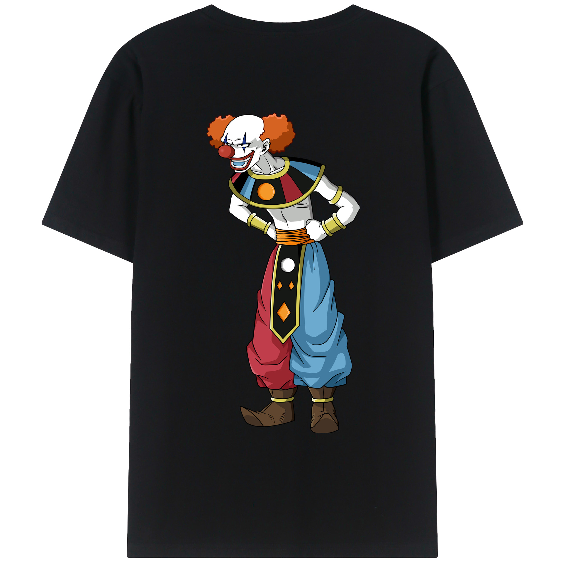 （画像用） ドラゴンボール DRAGON BALL 綿100％ メンズ半袖Tシャツ（バックプリント） 通気性