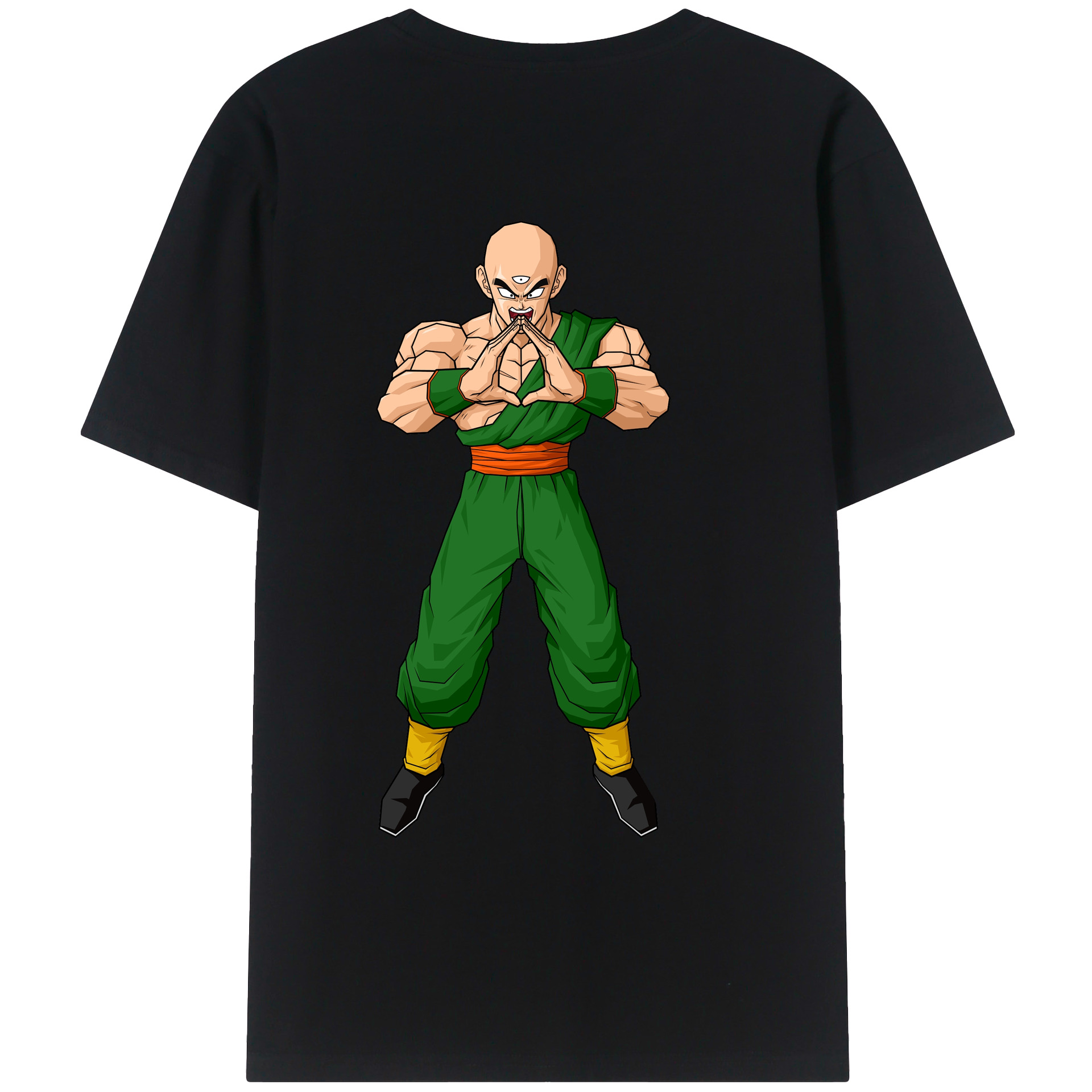 （画像用） ドラゴンボール DRAGON BALL 綿100％ メンズ半袖Tシャツ（バックプリント） 通気性
