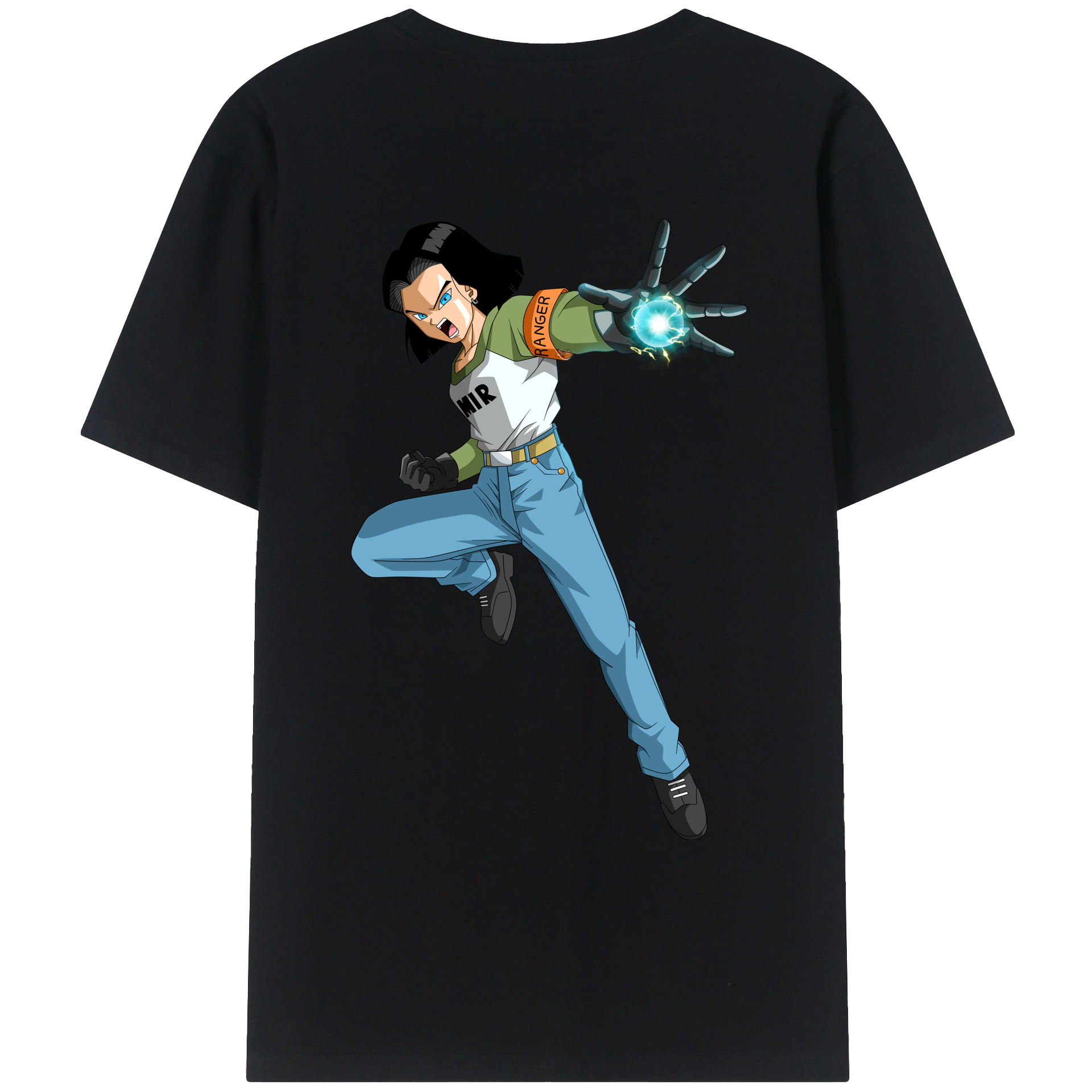 （画像用） ドラゴンボール DRAGON BALL 綿100％ メンズ半袖Tシャツ（バックプリント） 通気性