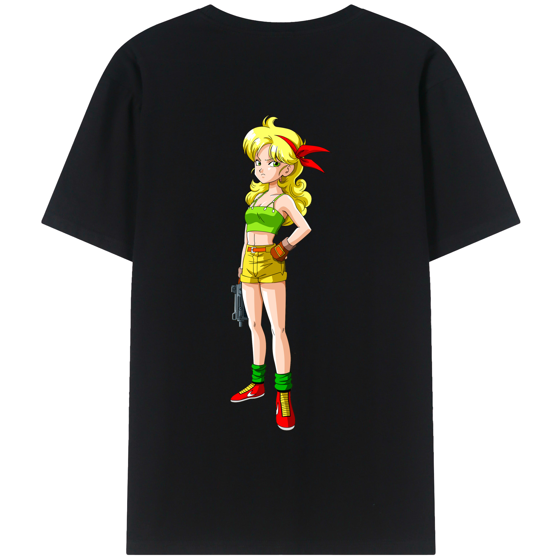 （画像用） ドラゴンボール DRAGON BALL 綿100％ メンズ半袖Tシャツ（バックプリント） 通気性