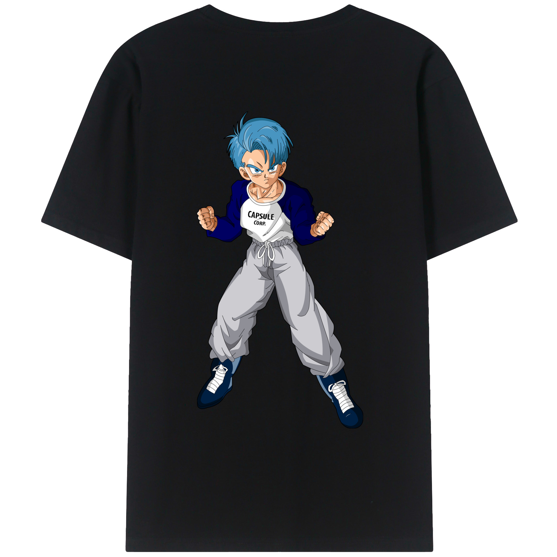 （画像用） ドラゴンボール DRAGON BALL 綿100％ メンズ半袖Tシャツ（バックプリント） 通気性