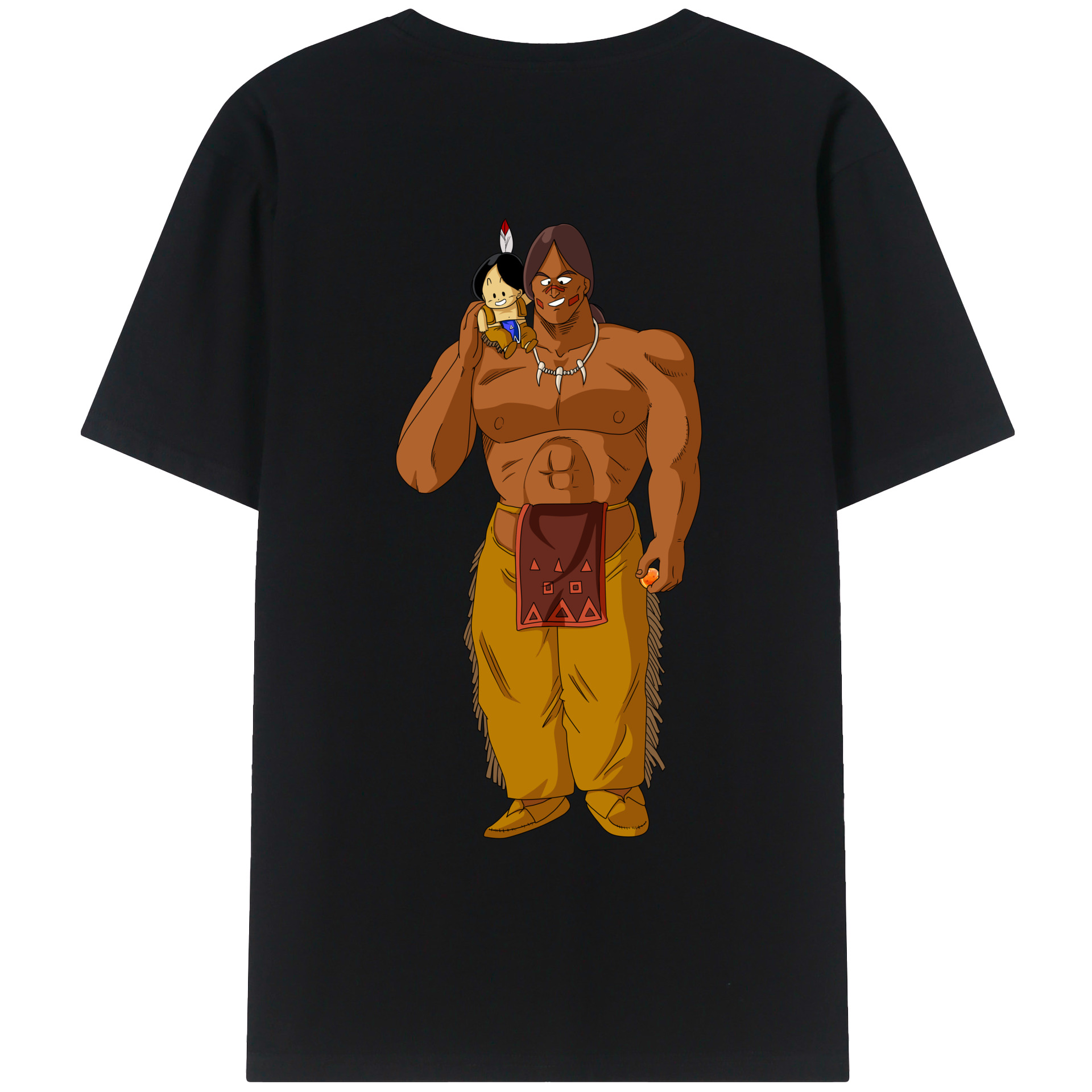 （画像用） ドラゴンボール DRAGON BALL 綿100％ メンズ半袖Tシャツ（バックプリント） 通気性