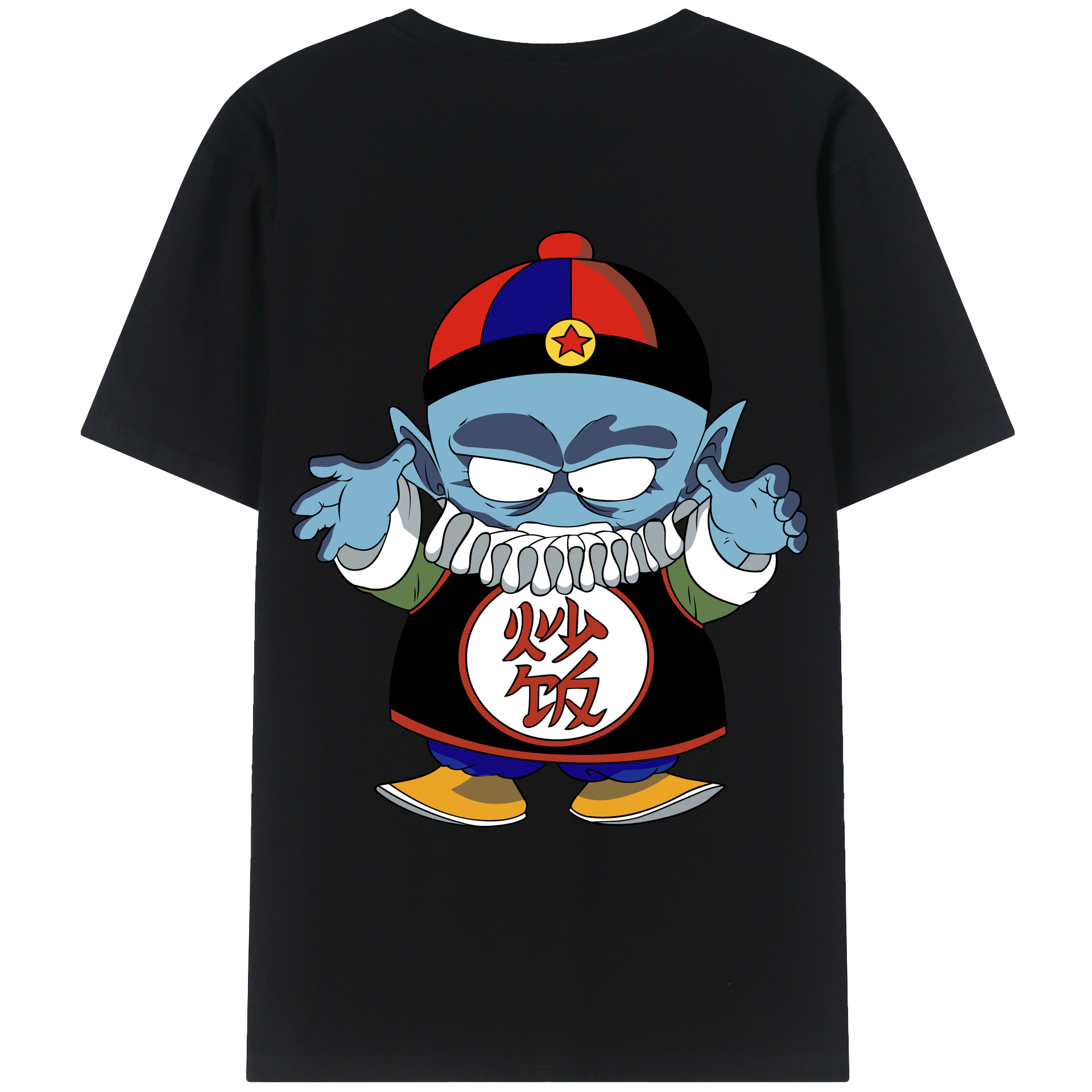 （画像用） ドラゴンボール DRAGON BALL 綿100％ メンズ半袖Tシャツ（バックプリント） 通気性