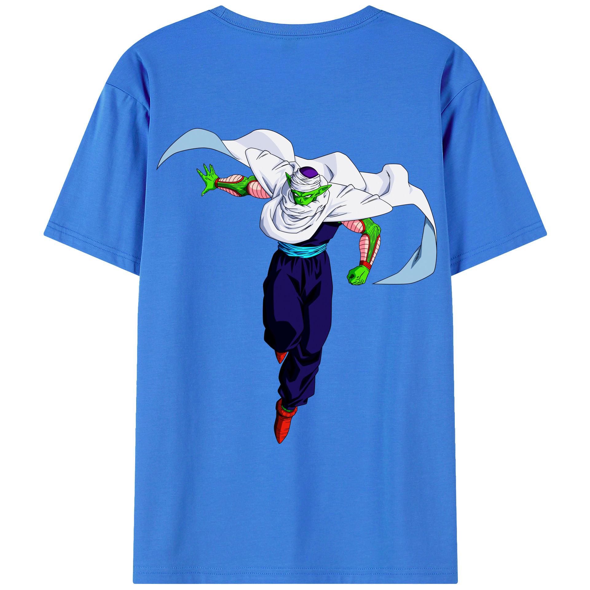 （画像用） ドラゴンボール ピッコロ DRAGON BALL Piccolo 綿100％ メンズ半袖Tシャツ（バックプリント） 通気性