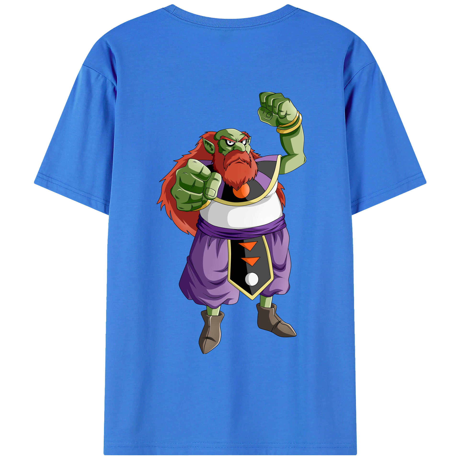 （画像用） ドラゴンボール DRAGON BALL 綿100％ メンズ半袖Tシャツ（バックプリント） 通気性