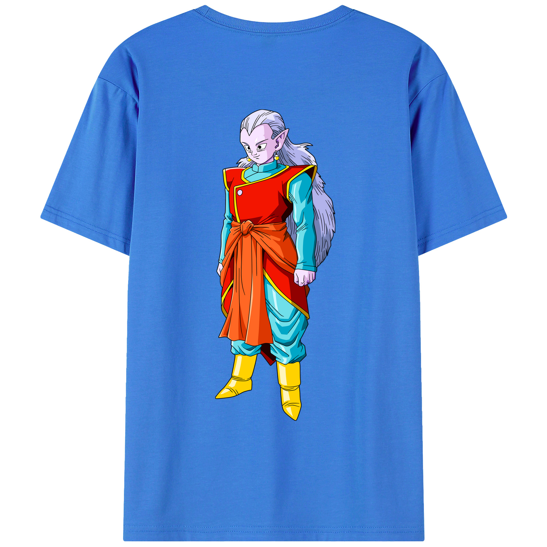 （画像用） ドラゴンボール DRAGON BALL 綿100％ メンズ半袖Tシャツ（バックプリント） 通気性