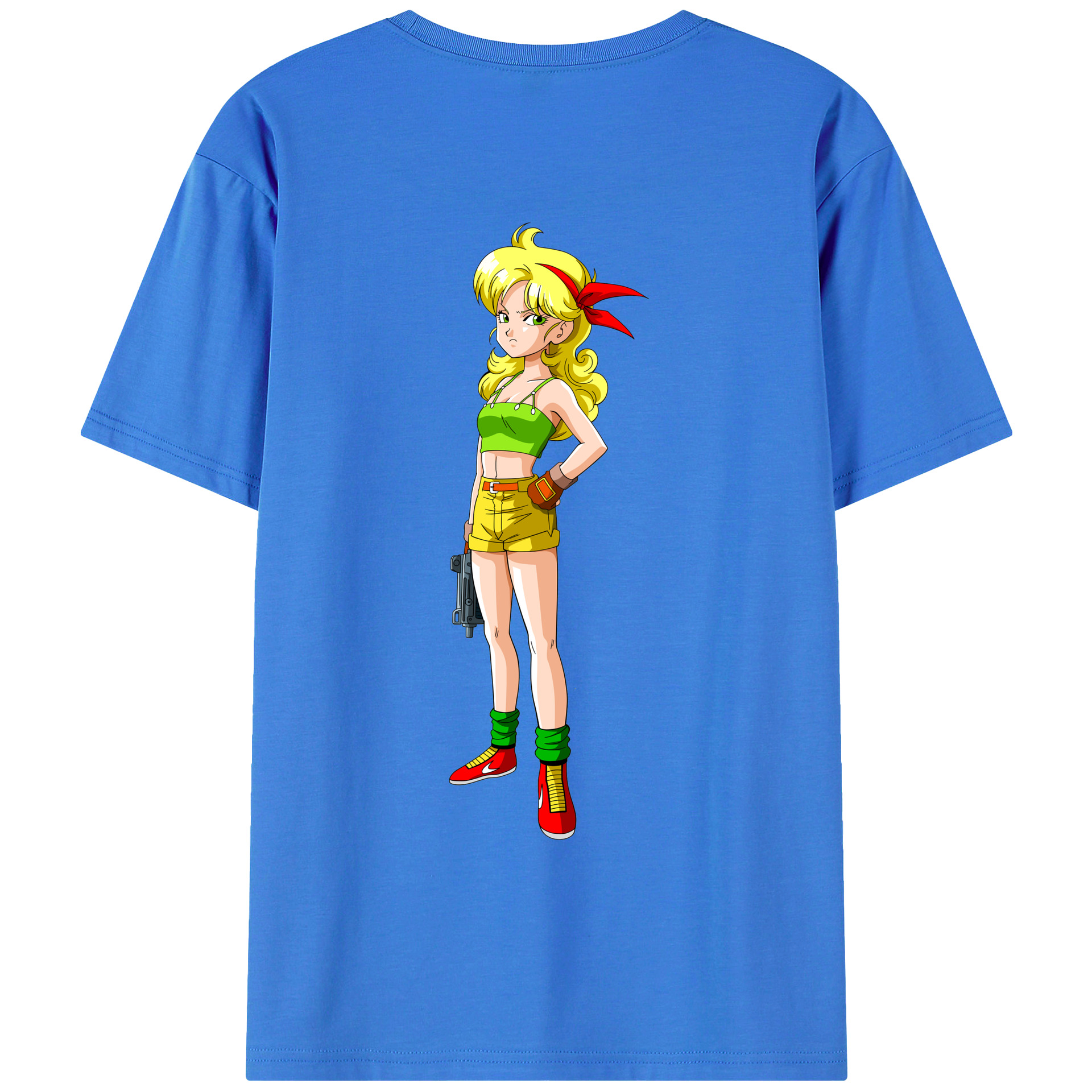 （画像用） ドラゴンボール DRAGON BALL 綿100％ メンズ半袖Tシャツ（バックプリント） 通気性