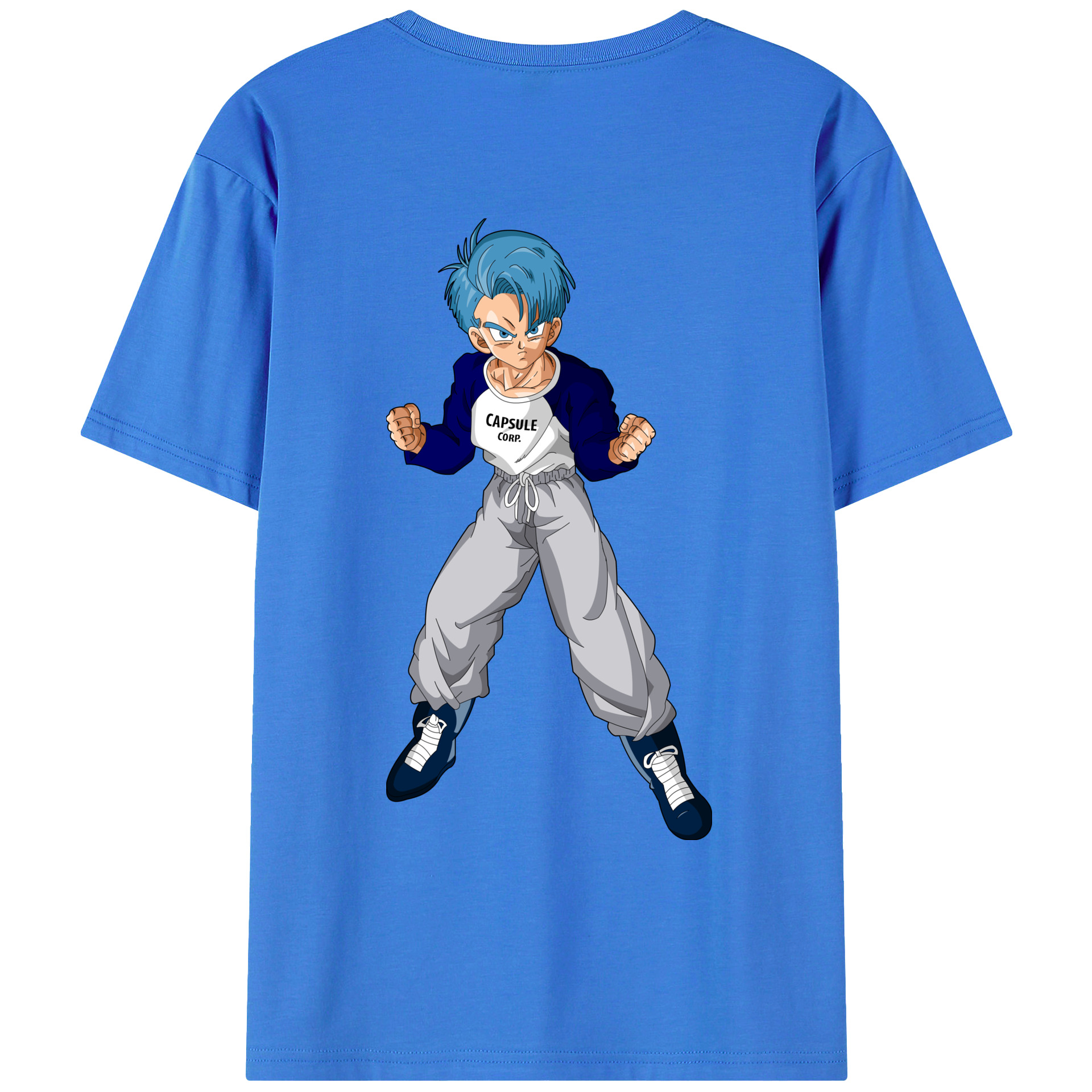 （画像用） ドラゴンボール DRAGON BALL 綿100％ メンズ半袖Tシャツ（バックプリント） 通気性
