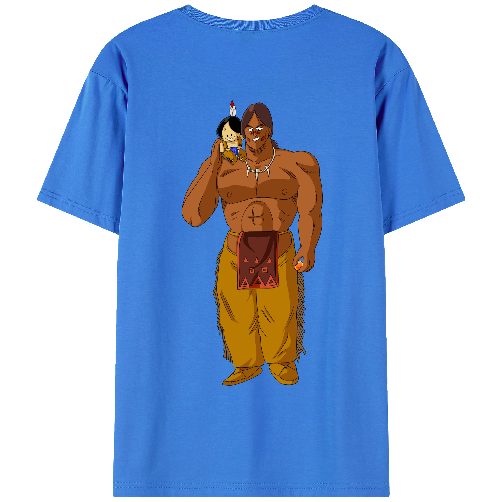 （画像用） ドラゴンボール DRAGON BALL 綿100％ メンズ半袖Tシャツ（バックプリント） 通気性