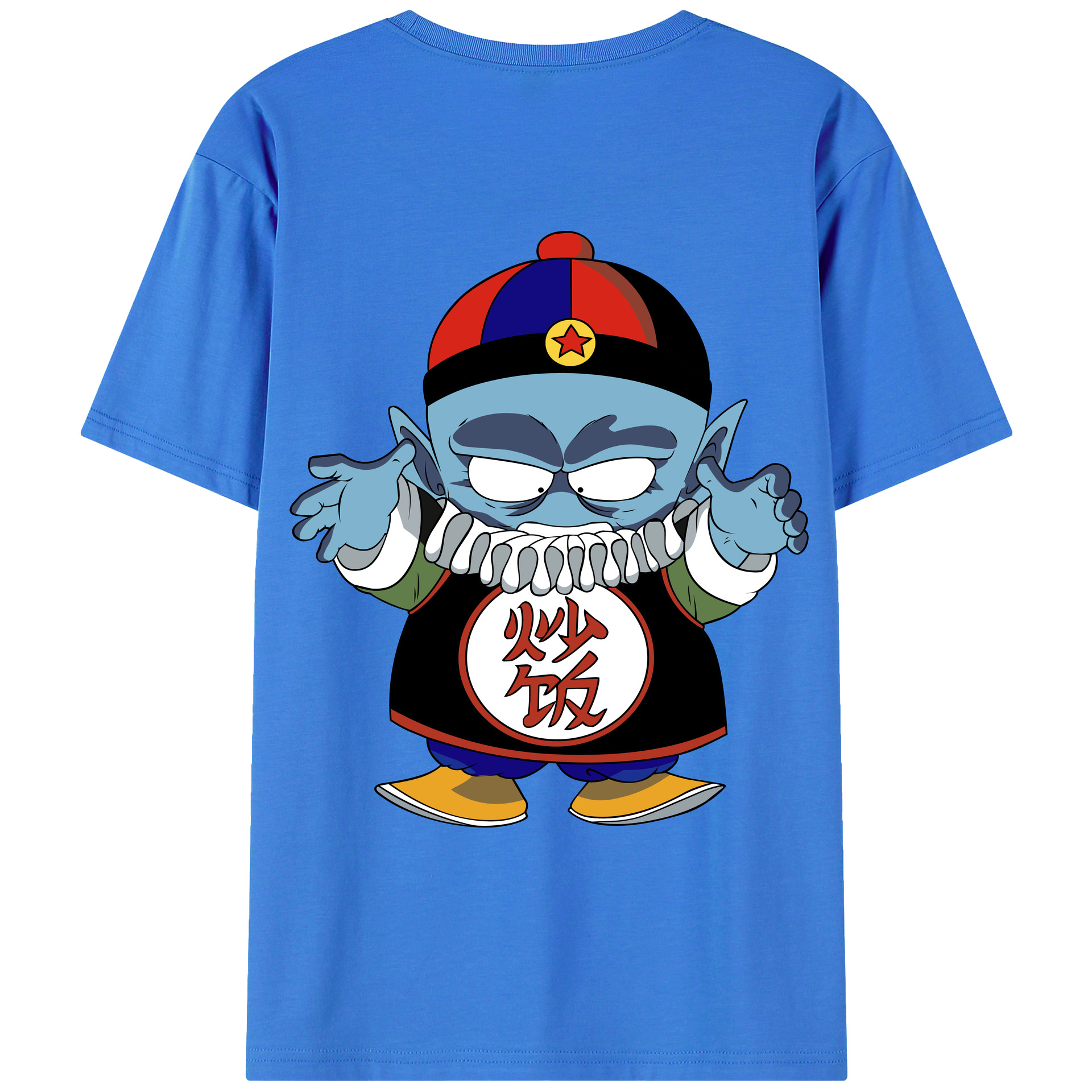 （画像用） ドラゴンボール DRAGON BALL 綿100％ メンズ半袖Tシャツ（バックプリント） 通気性