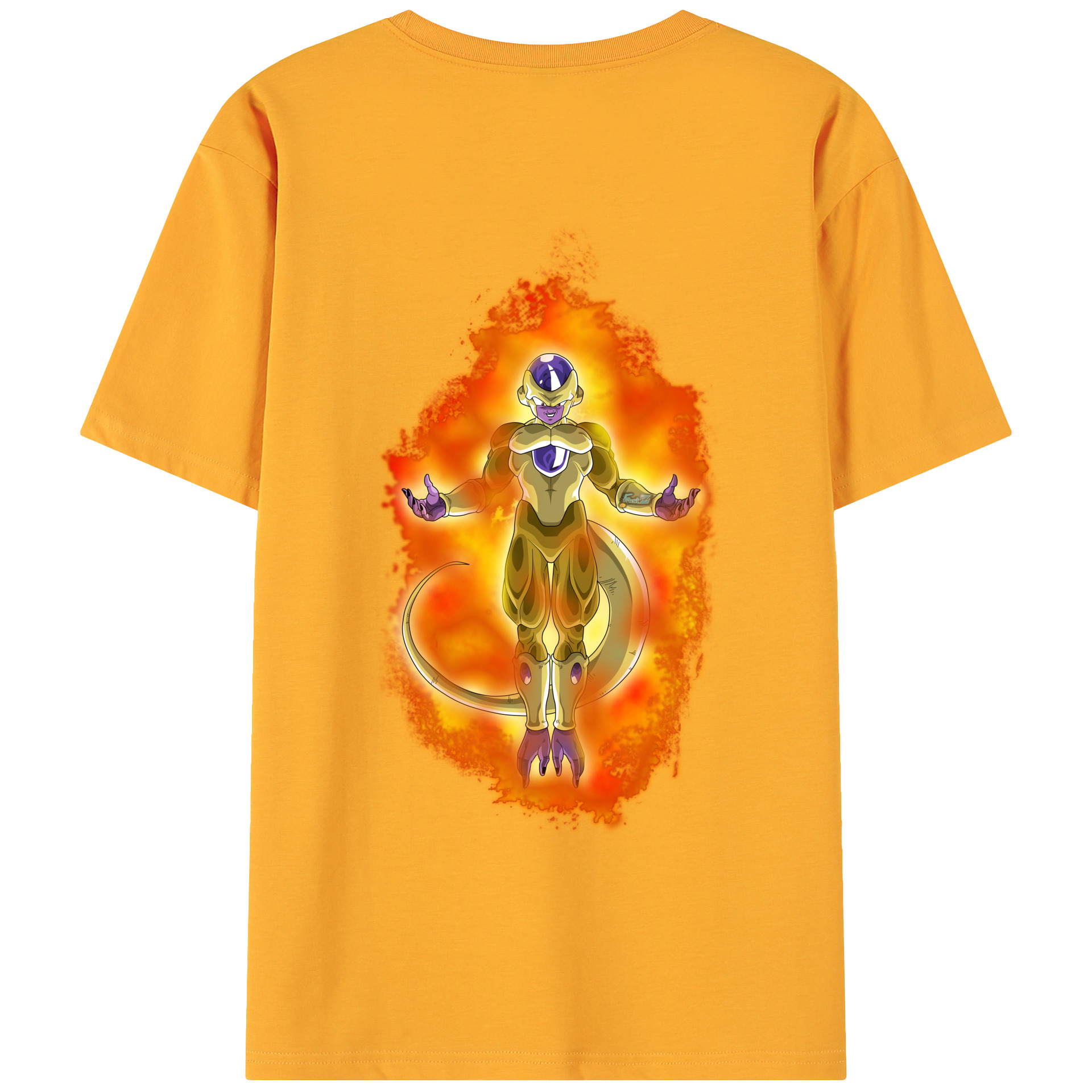 （画像用） ドラゴンボール フリーザ DRAGON BALL Frieza 綿100％ メンズ半袖Tシャツ（バックプリント） 通気性