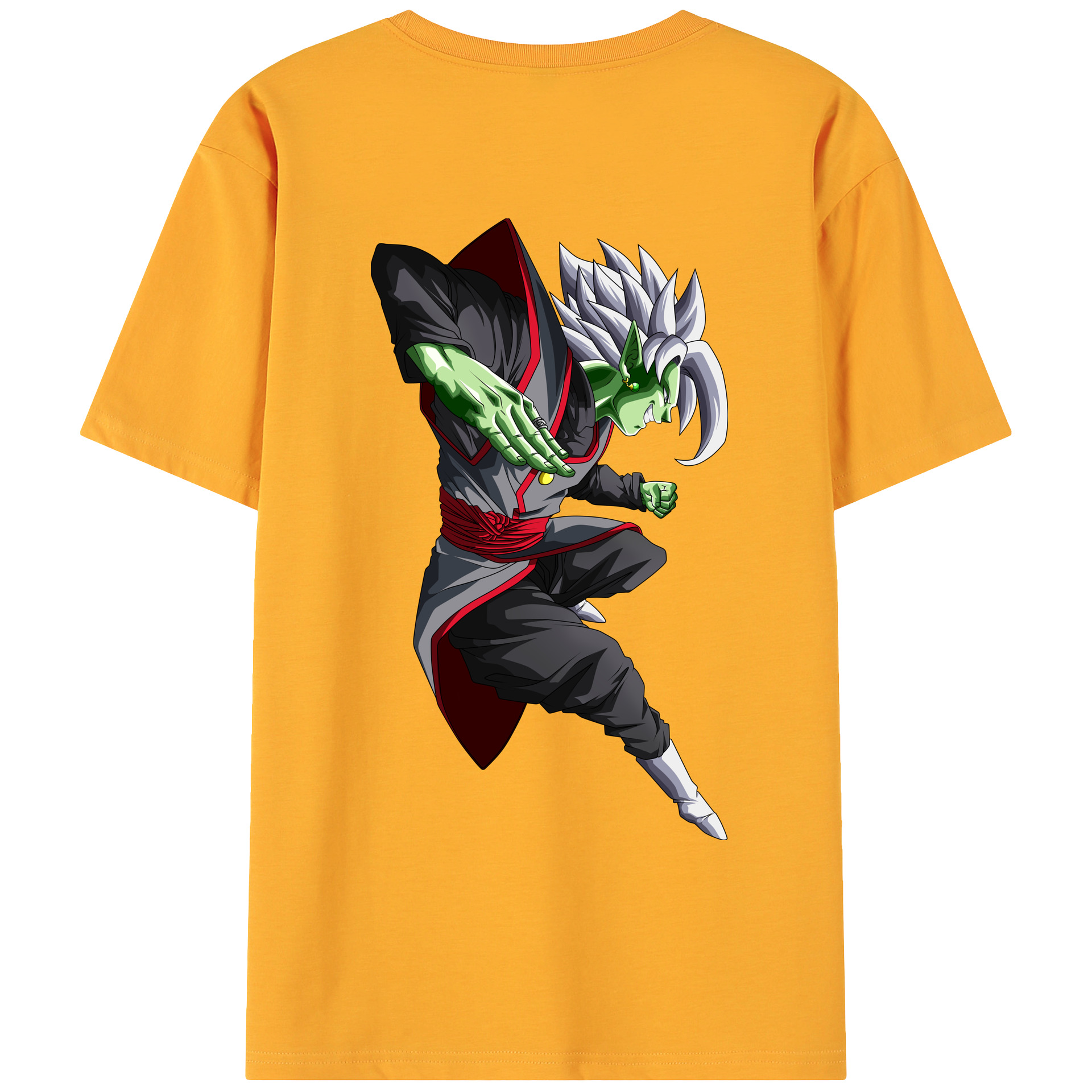 （画像用） ドラゴンボール ベジット DRAGON BALL Vegetto 綿100％ メンズ半袖Tシャツ（バックプリント） 通気性