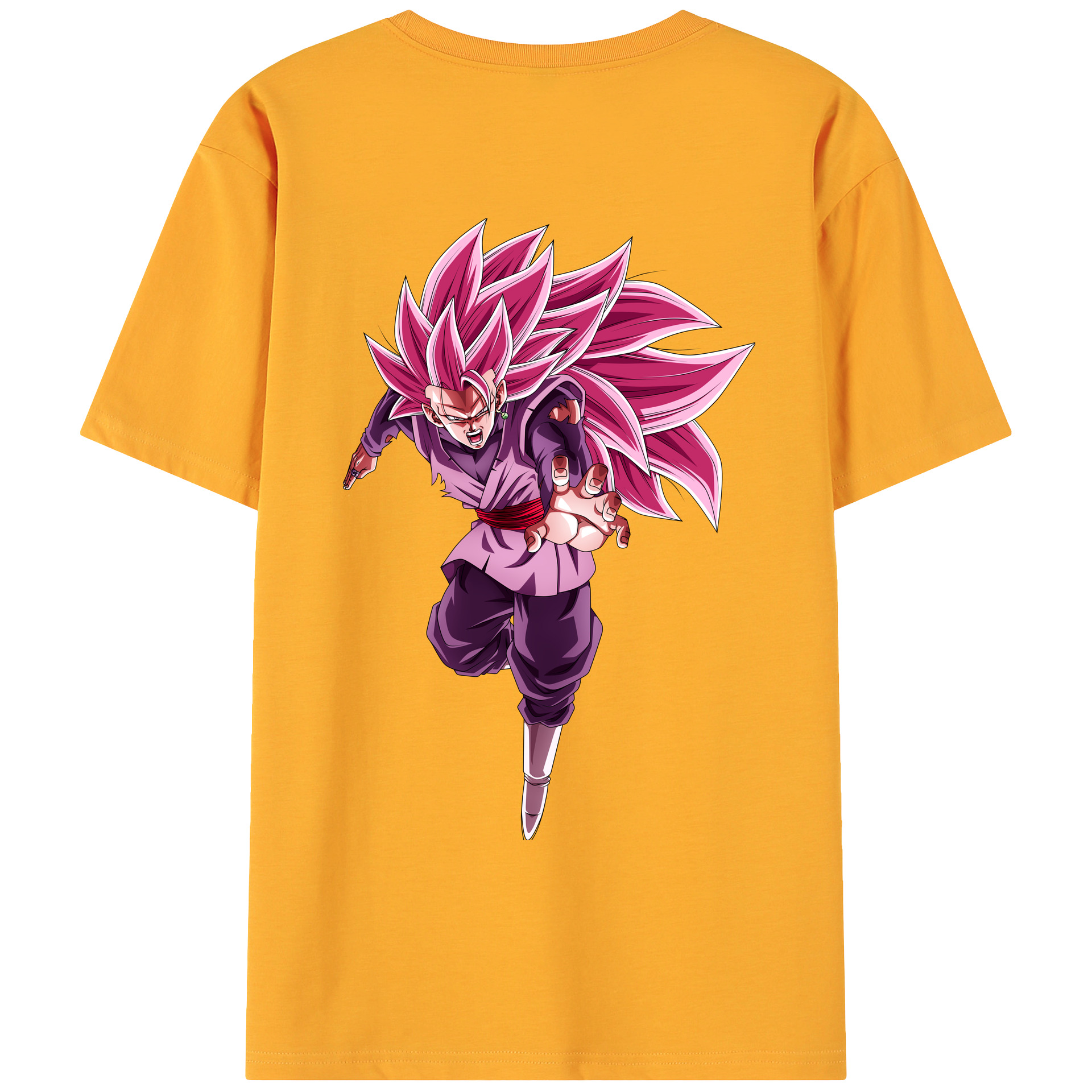 （画像用） ドラゴンボール ベジット DRAGON BALL Vegetto 綿100％ メンズ半袖Tシャツ（バックプリント） 通気性