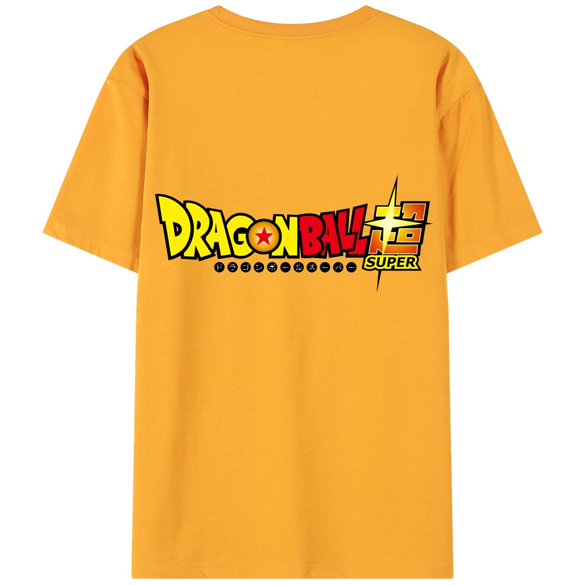 （画像用） ドラゴンボール DRAGON BALL 綿100％ メンズ半袖Tシャツ（バックプリント） 通気性