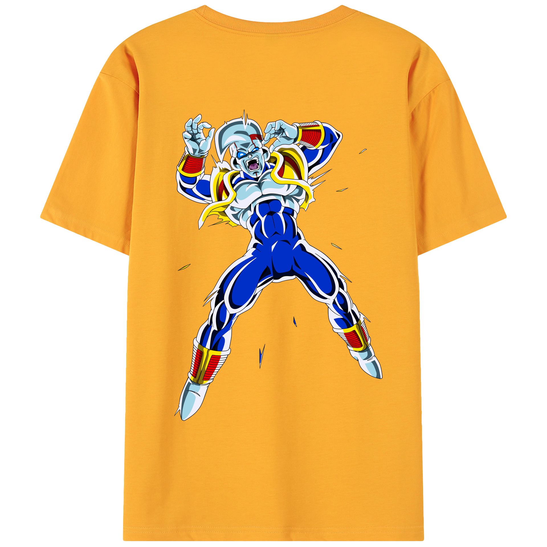 （画像用） ドラゴンボール DRAGON BALL 綿100％ メンズ半袖Tシャツ（バックプリント） 通気性