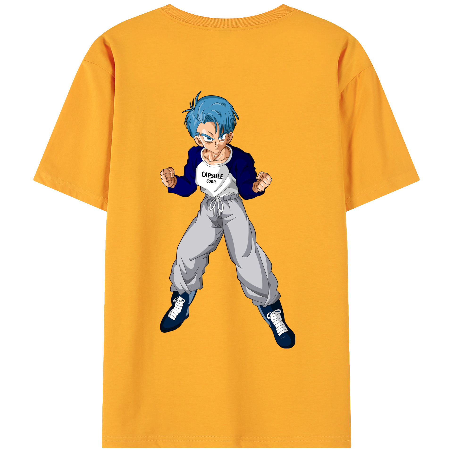 （画像用） ドラゴンボール DRAGON BALL 綿100％ メンズ半袖Tシャツ（バックプリント） 通気性