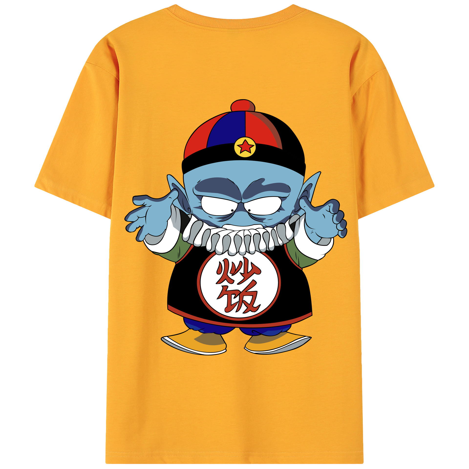 （画像用） ドラゴンボール DRAGON BALL 綿100％ メンズ半袖Tシャツ（バックプリント） 通気性