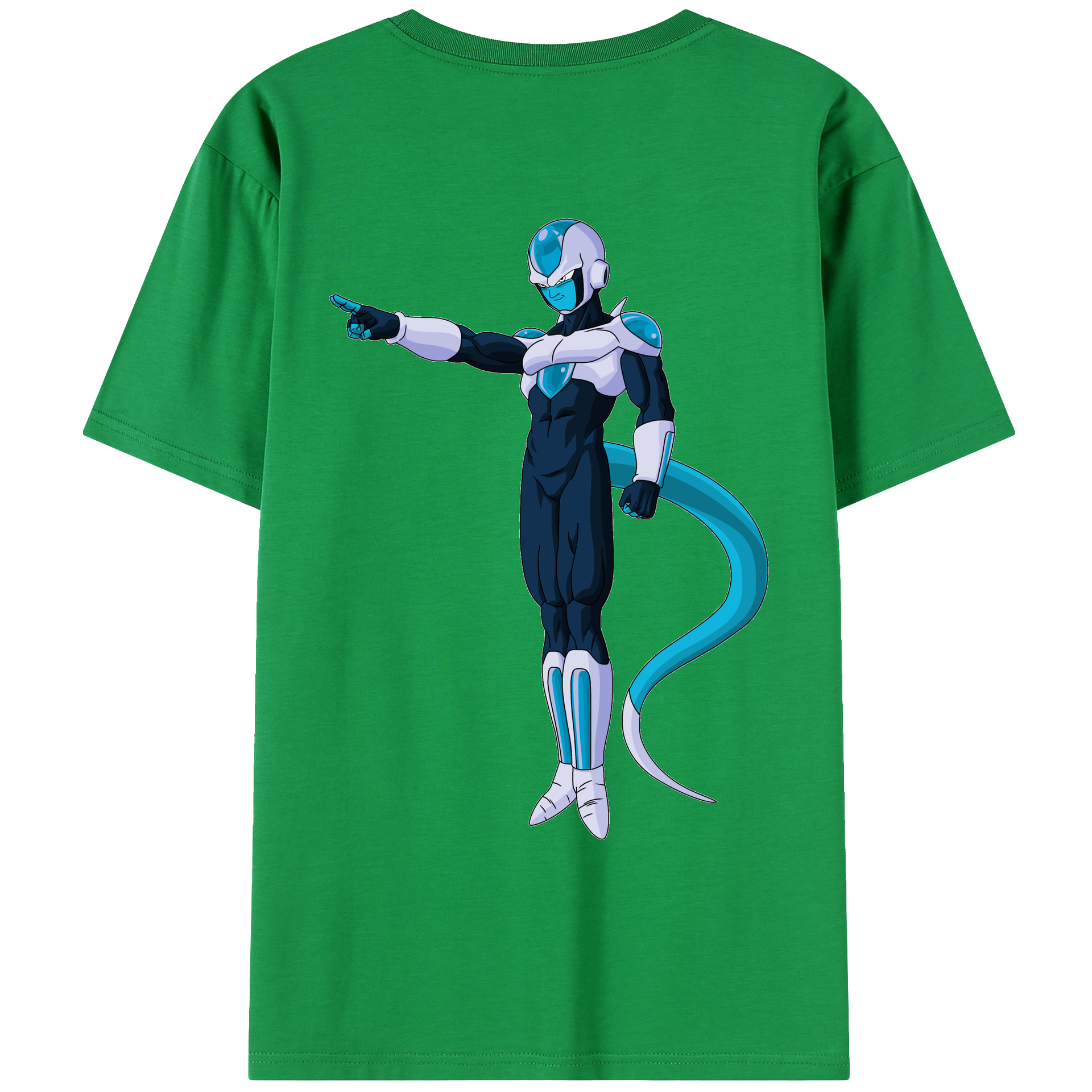 （画像用） ドラゴンボール フリーザ DRAGON BALL Frieza 綿100％ メンズ半袖Tシャツ（バックプリント） 通気性