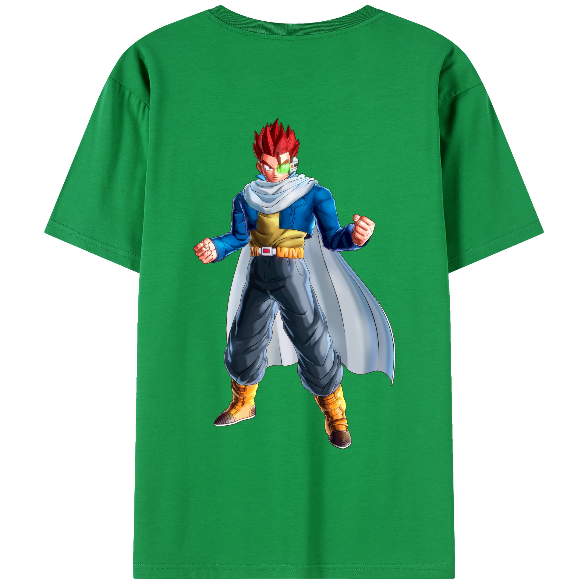 （画像用） ドラゴンボール 孫 悟飯（そんごはん）DRAGON BALL Son Gohan 綿100％ メンズ半袖Tシャツ（バックプリント） 通気性