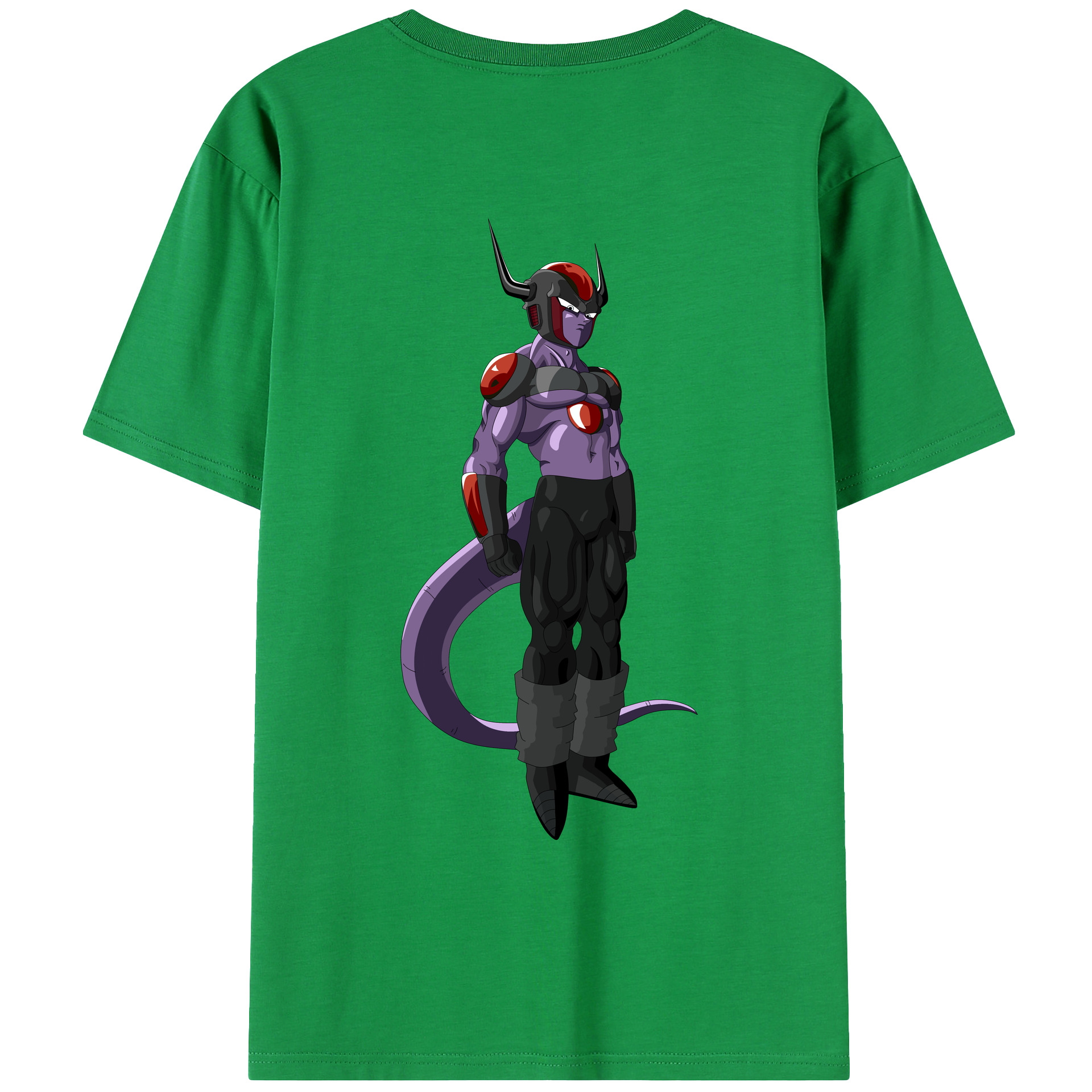 （画像用） ドラゴンボール フリーザ DRAGON BALL Frieza 綿100％ メンズ半袖Tシャツ（バックプリント） 通気性