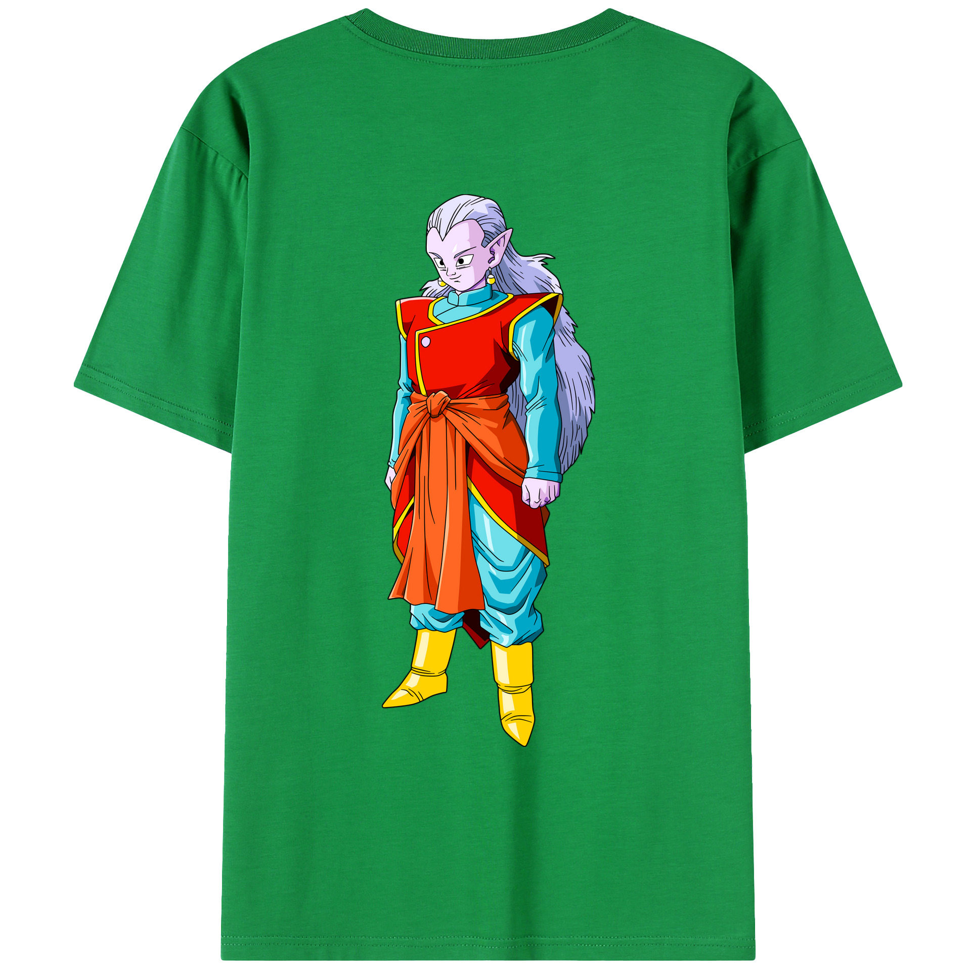 （画像用） ドラゴンボール DRAGON BALL 綿100％ メンズ半袖Tシャツ（バックプリント） 通気性