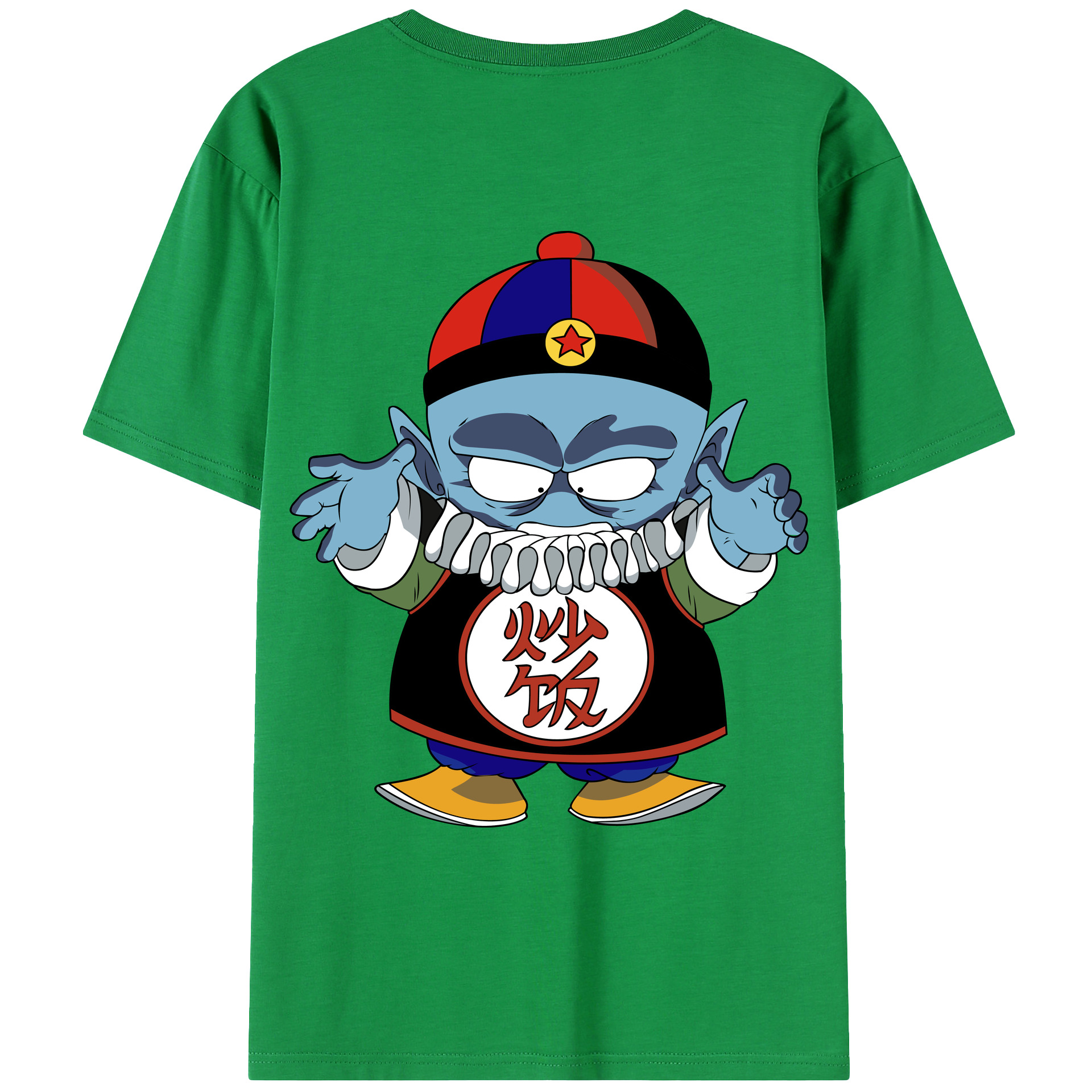 （画像用） ドラゴンボール DRAGON BALL 綿100％ メンズ半袖Tシャツ（バックプリント） 通気性