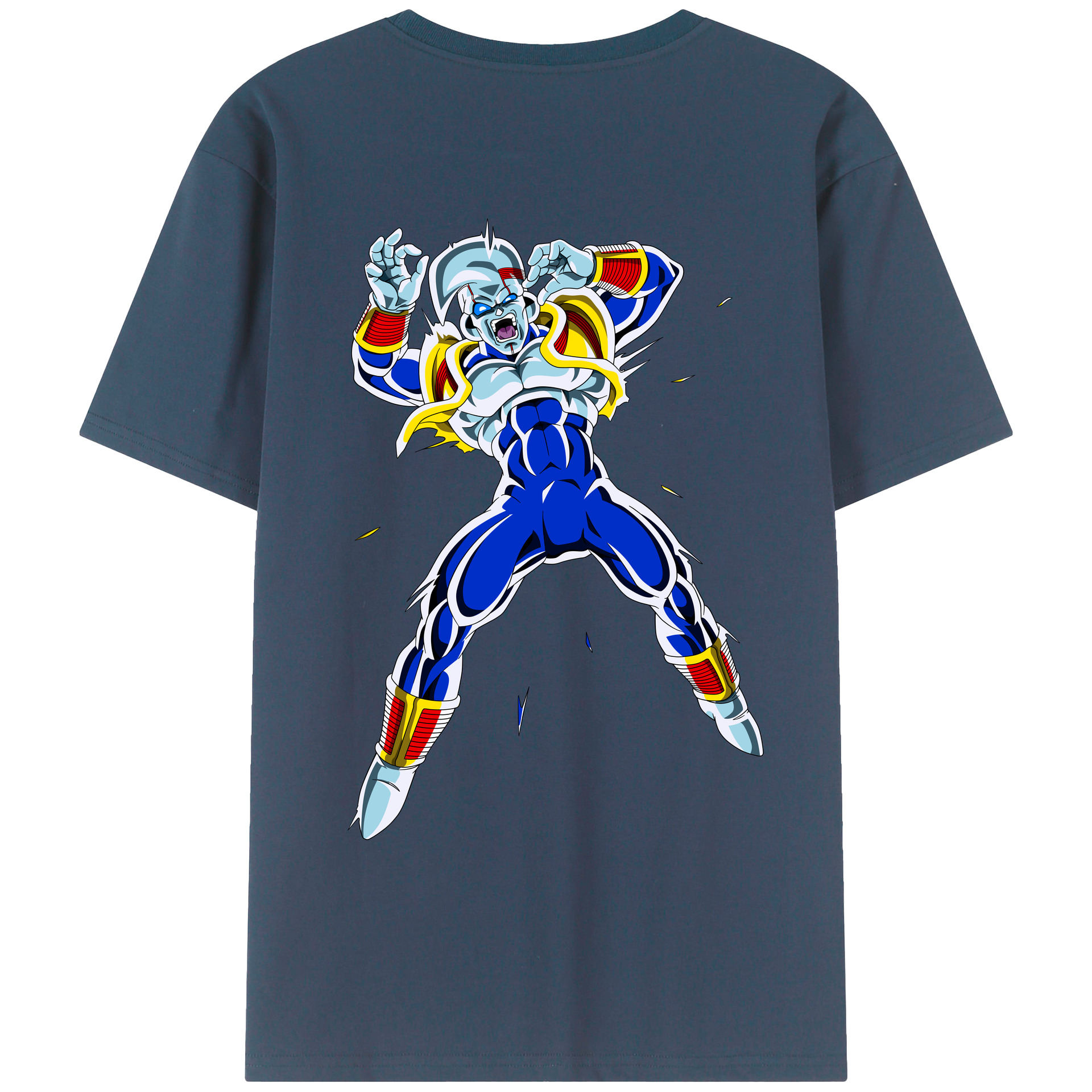 （画像用） ドラゴンボール DRAGON BALL 綿100％ メンズ半袖Tシャツ（バックプリント） 通気性