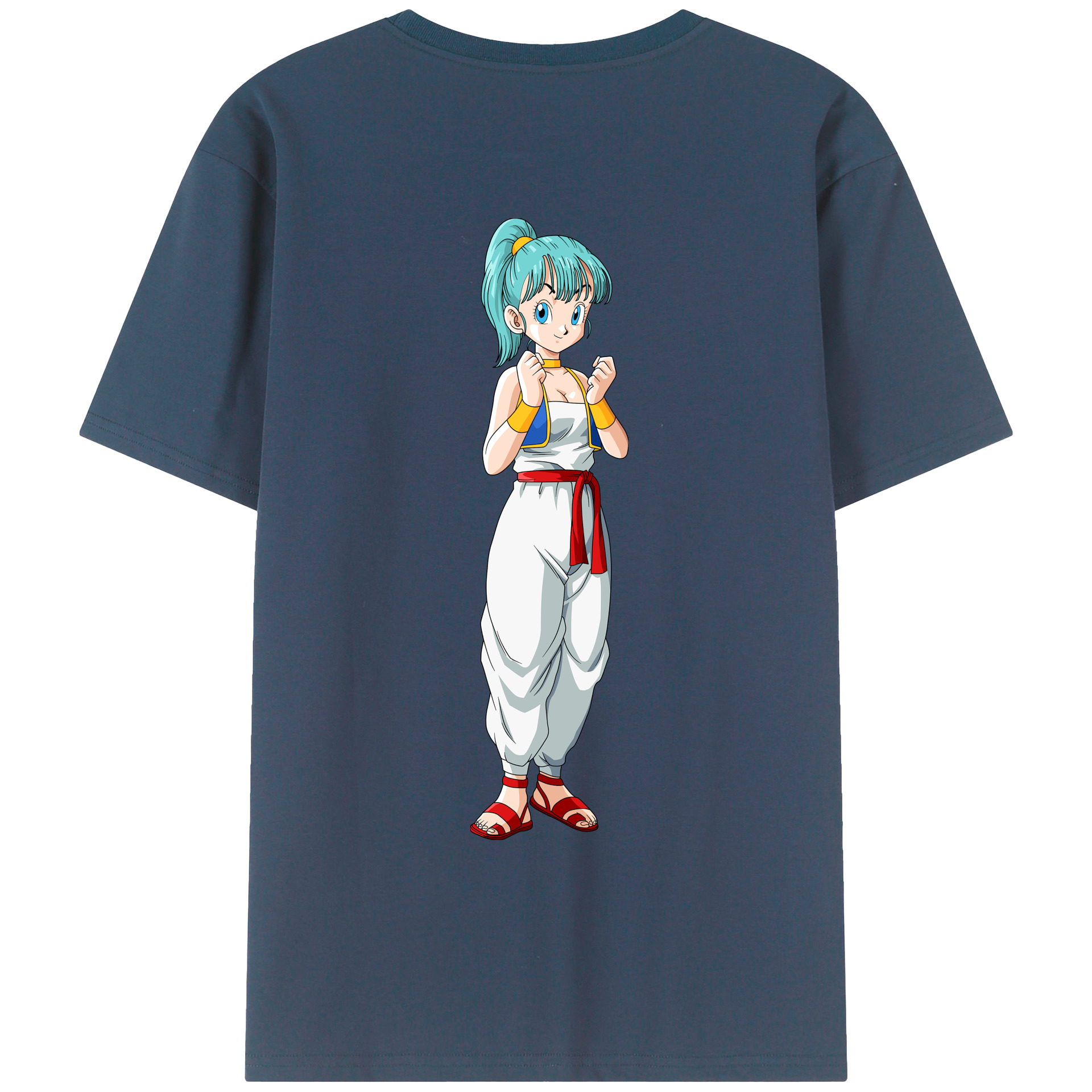 （画像用） ドラゴンボール DRAGON BALL 綿100％ メンズ半袖Tシャツ（バックプリント） 通気性