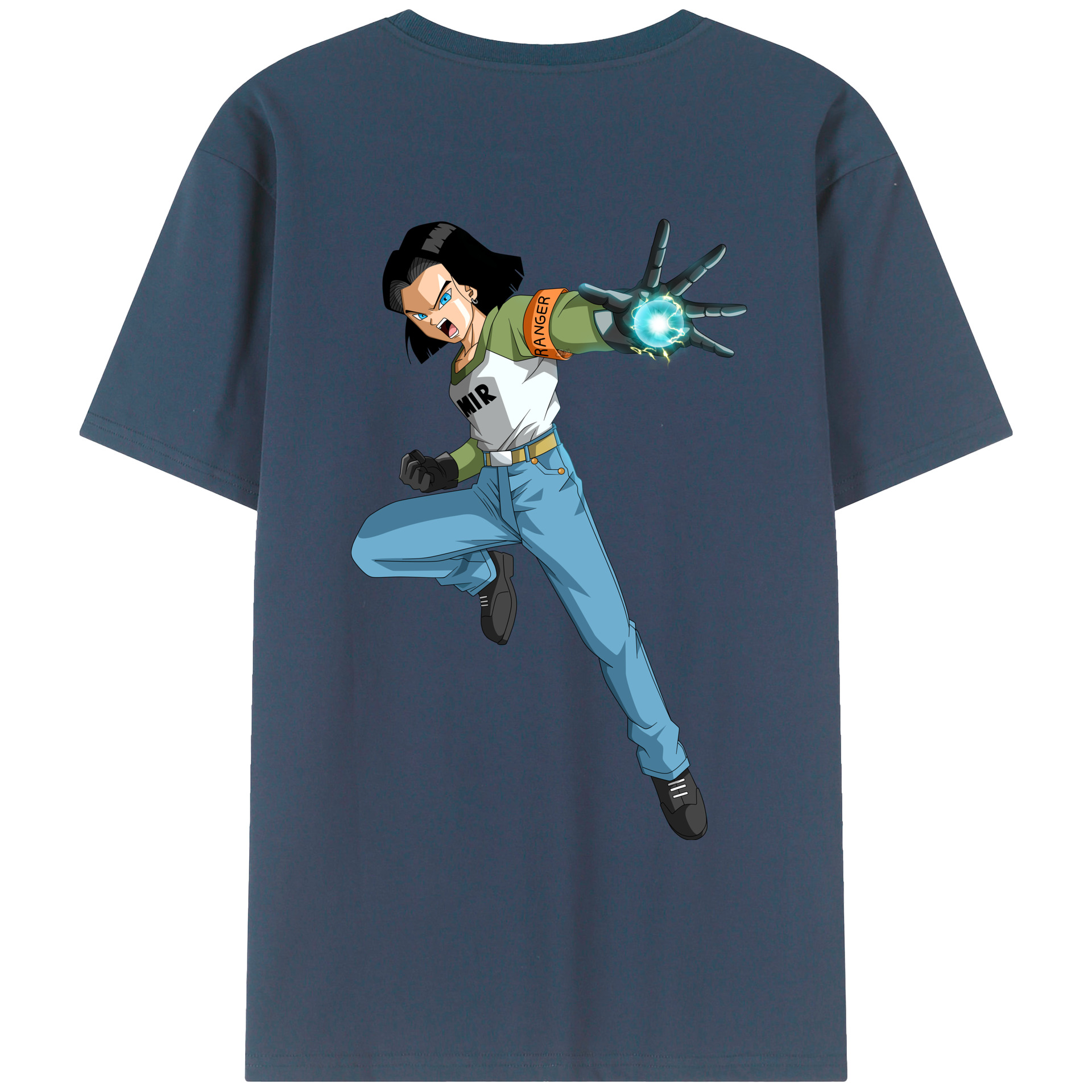 （画像用） ドラゴンボール DRAGON BALL 綿100％ メンズ半袖Tシャツ（バックプリント） 通気性