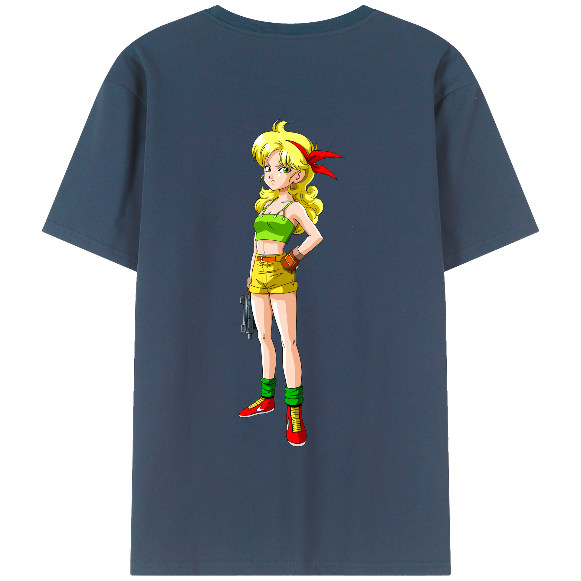 （画像用） ドラゴンボール DRAGON BALL 綿100％ メンズ半袖Tシャツ（バックプリント） 通気性