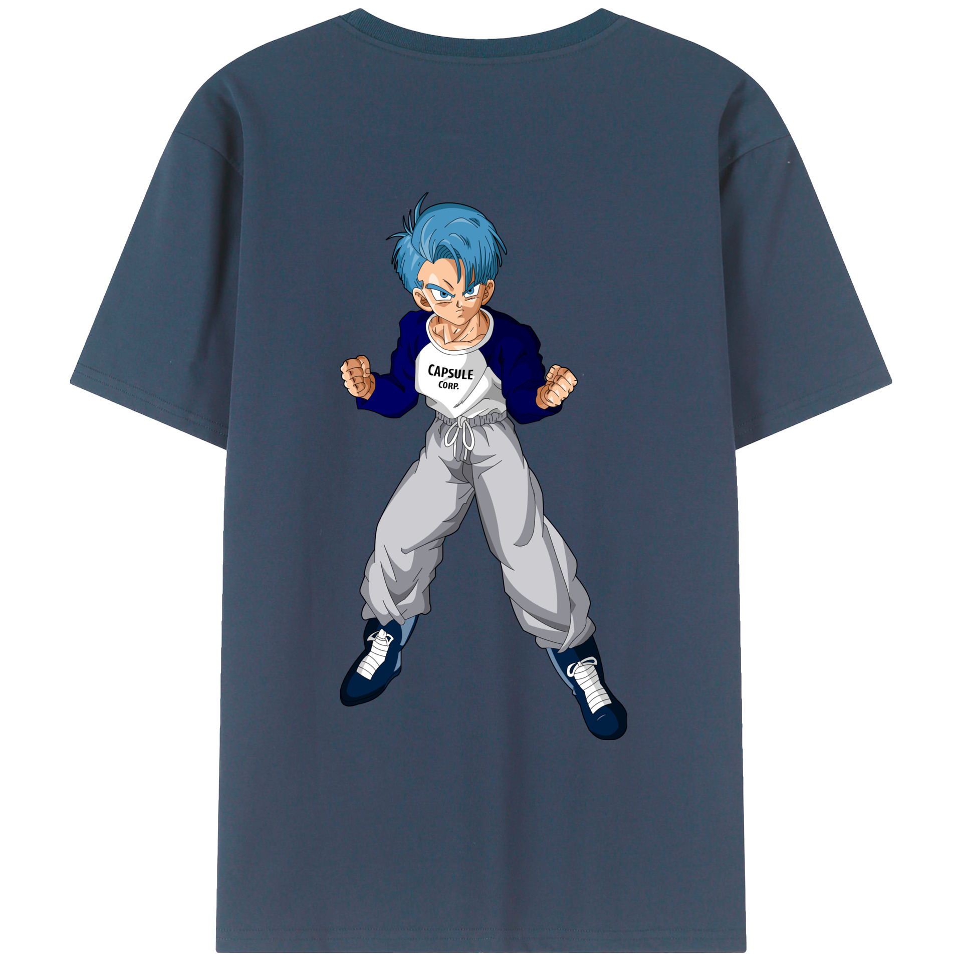 （画像用） ドラゴンボール DRAGON BALL 綿100％ メンズ半袖Tシャツ（バックプリント） 通気性