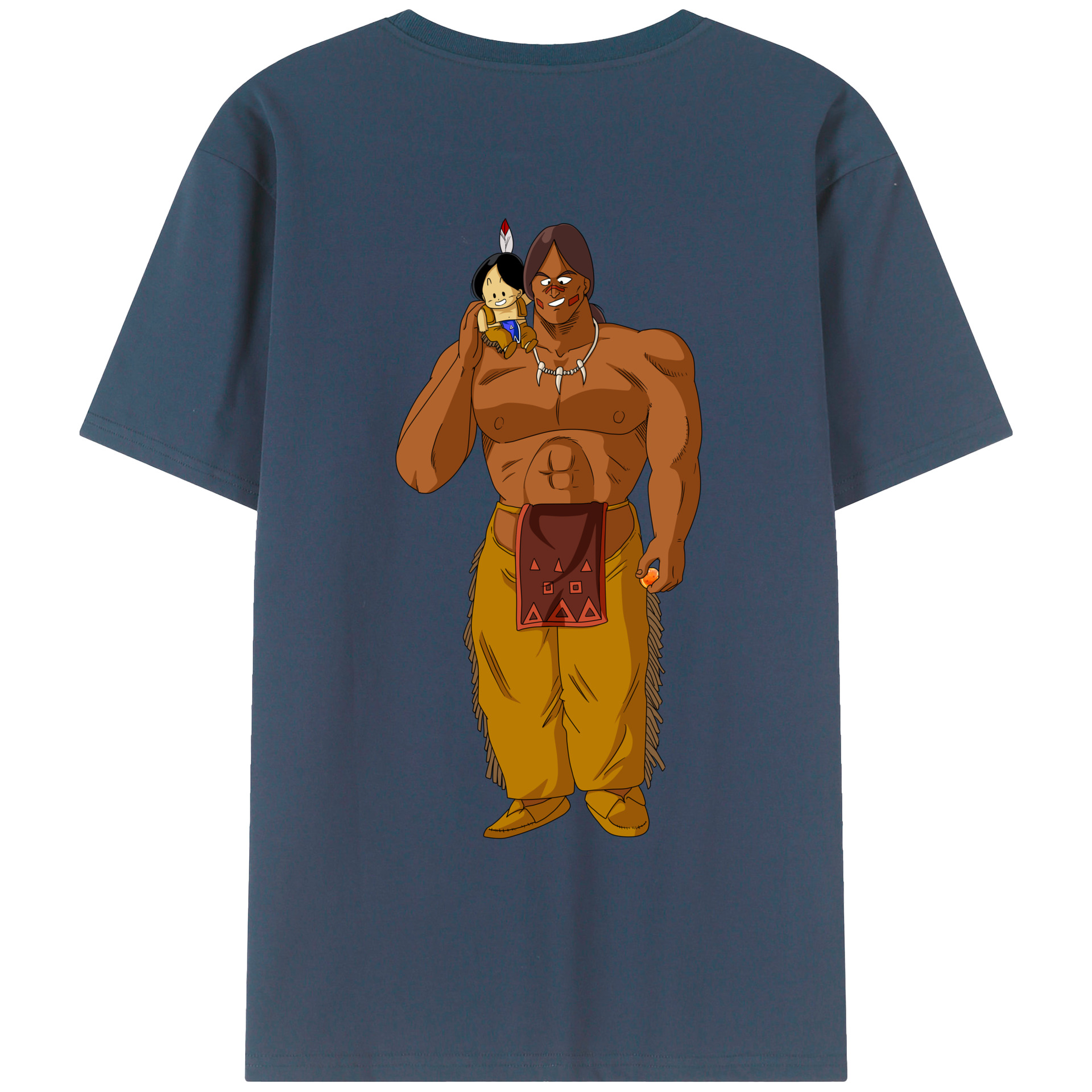 （画像用） ドラゴンボール DRAGON BALL 綿100％ メンズ半袖Tシャツ（バックプリント） 通気性