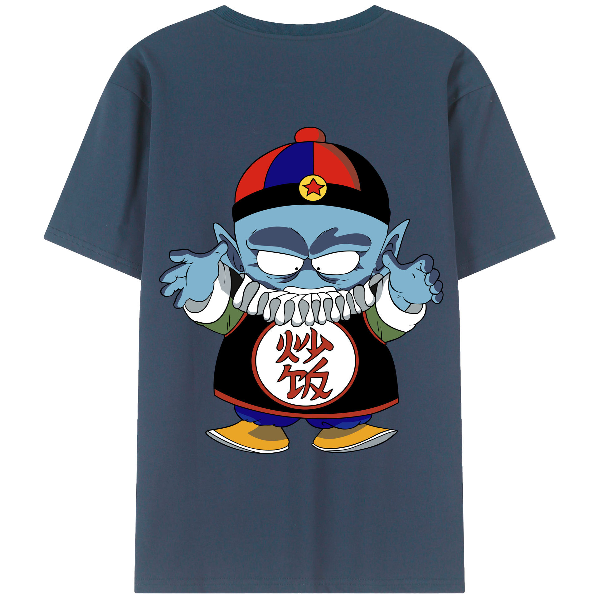 （画像用） ドラゴンボール DRAGON BALL 綿100％ メンズ半袖Tシャツ（バックプリント） 通気性