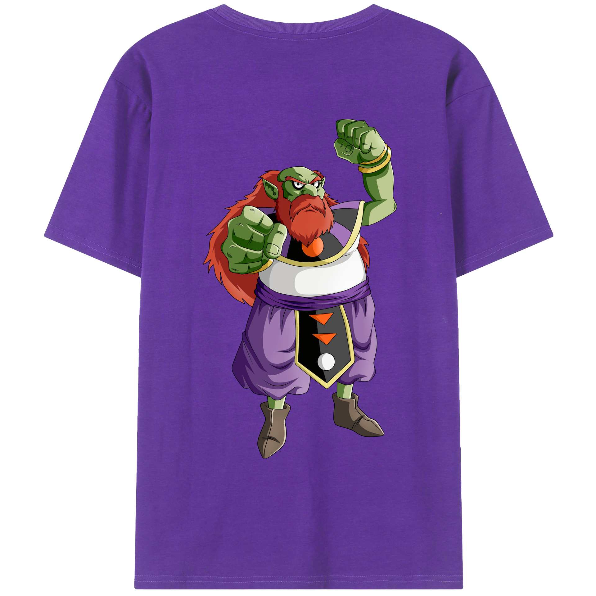 （画像用） ドラゴンボール DRAGON BALL 綿100％ メンズ半袖Tシャツ（バックプリント） 通気性