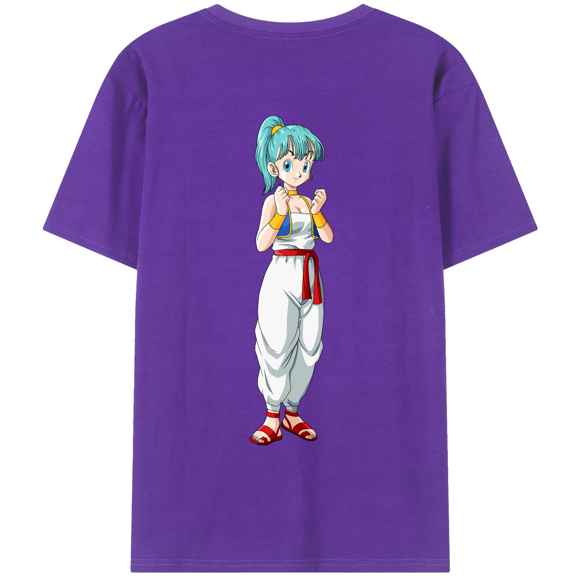 （画像用） ドラゴンボール DRAGON BALL 綿100％ メンズ半袖Tシャツ（バックプリント） 通気性