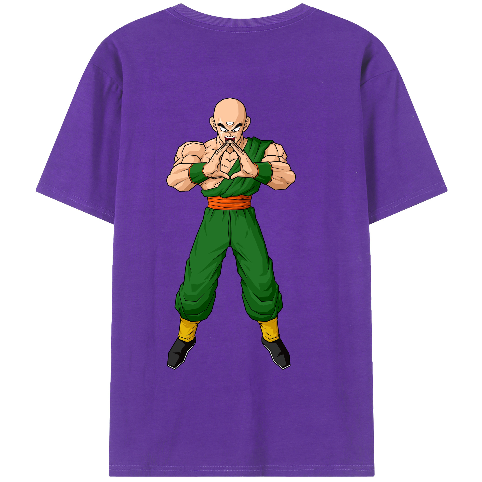 （画像用） ドラゴンボール DRAGON BALL 綿100％ メンズ半袖Tシャツ（バックプリント） 通気性