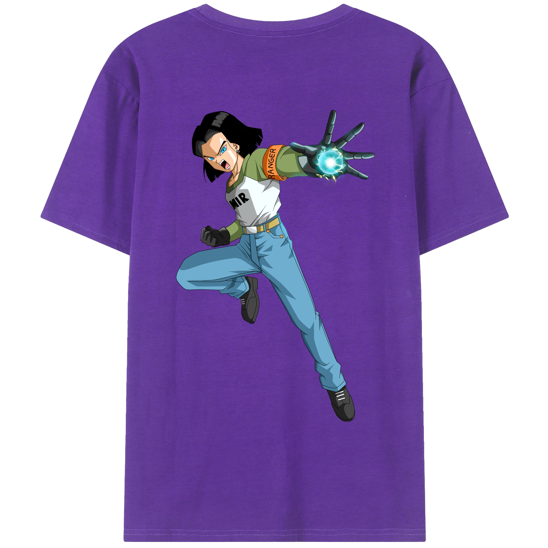 （画像用） ドラゴンボール DRAGON BALL 綿100％ メンズ半袖Tシャツ（バックプリント） 通気性