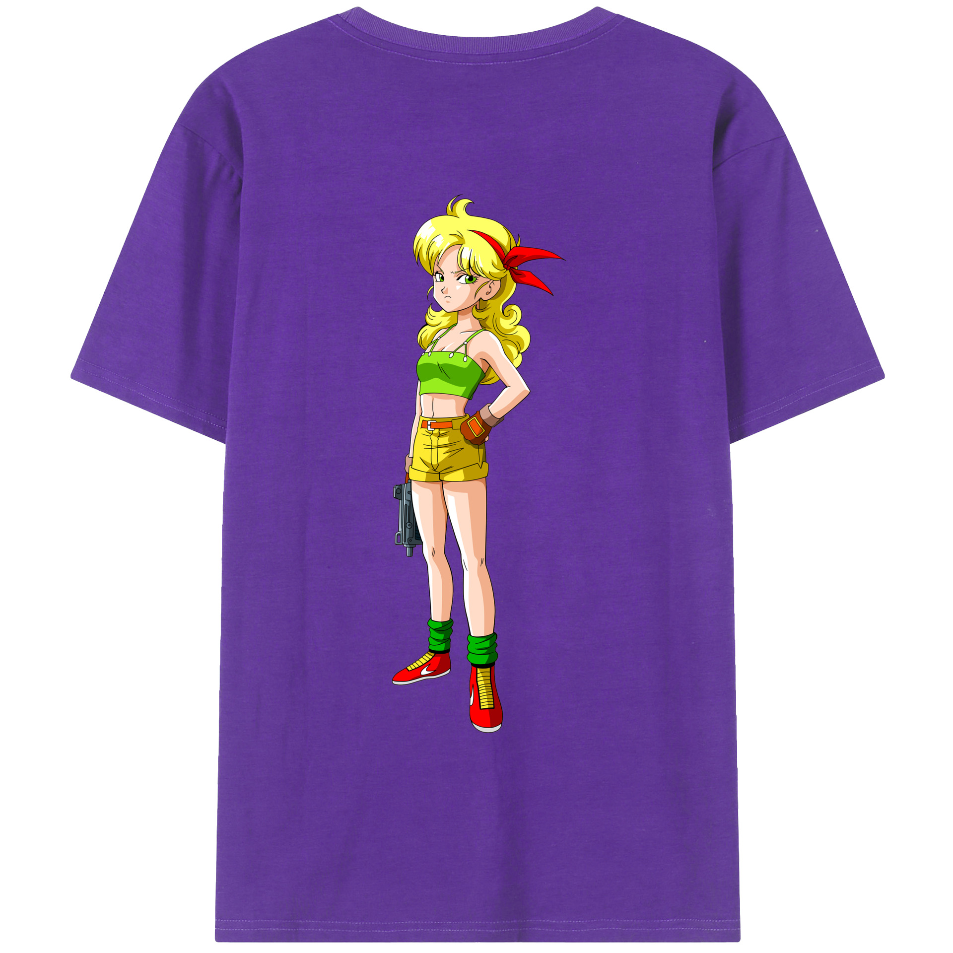 （画像用） ドラゴンボール DRAGON BALL 綿100％ メンズ半袖Tシャツ（バックプリント） 通気性