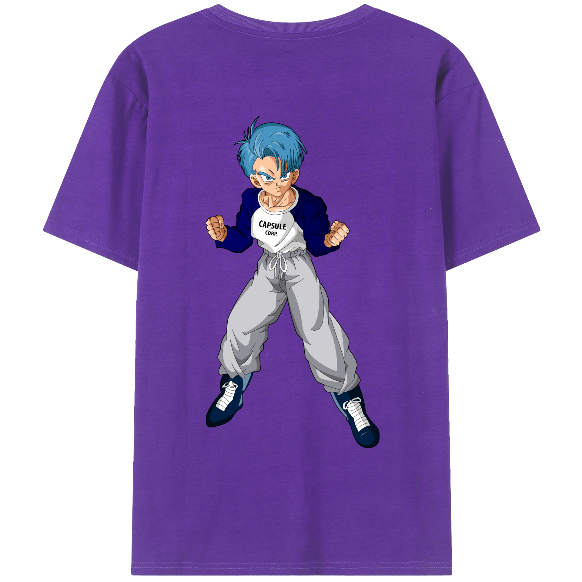 （画像用） ドラゴンボール DRAGON BALL 綿100％ メンズ半袖Tシャツ（バックプリント） 通気性