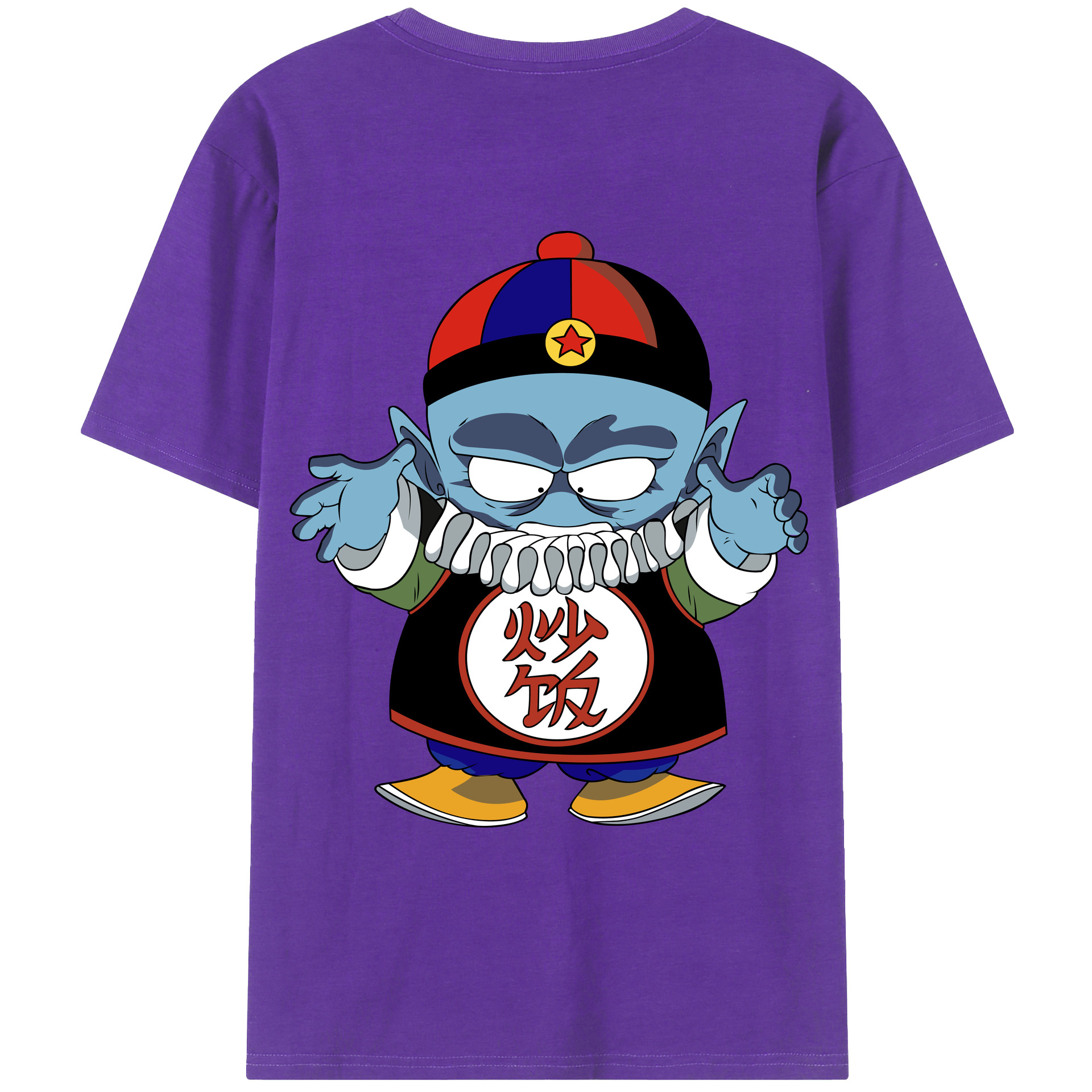（画像用） ドラゴンボール DRAGON BALL 綿100％ メンズ半袖Tシャツ（バックプリント） 通気性