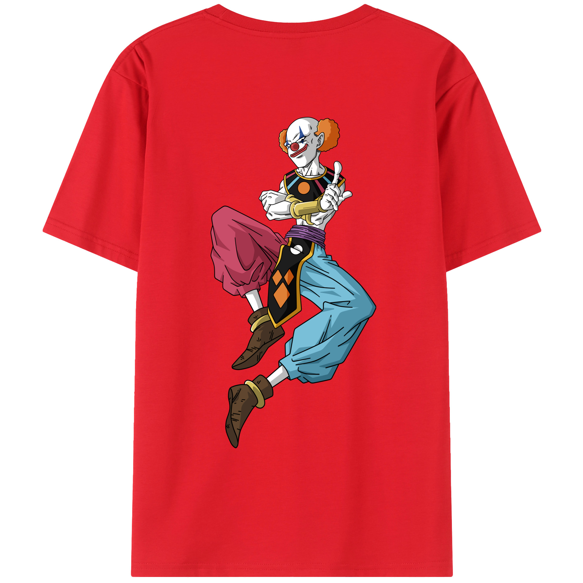 （画像用） ドラゴンボール DRAGON BALL 綿100％ メンズ半袖Tシャツ（バックプリント） 通気性
