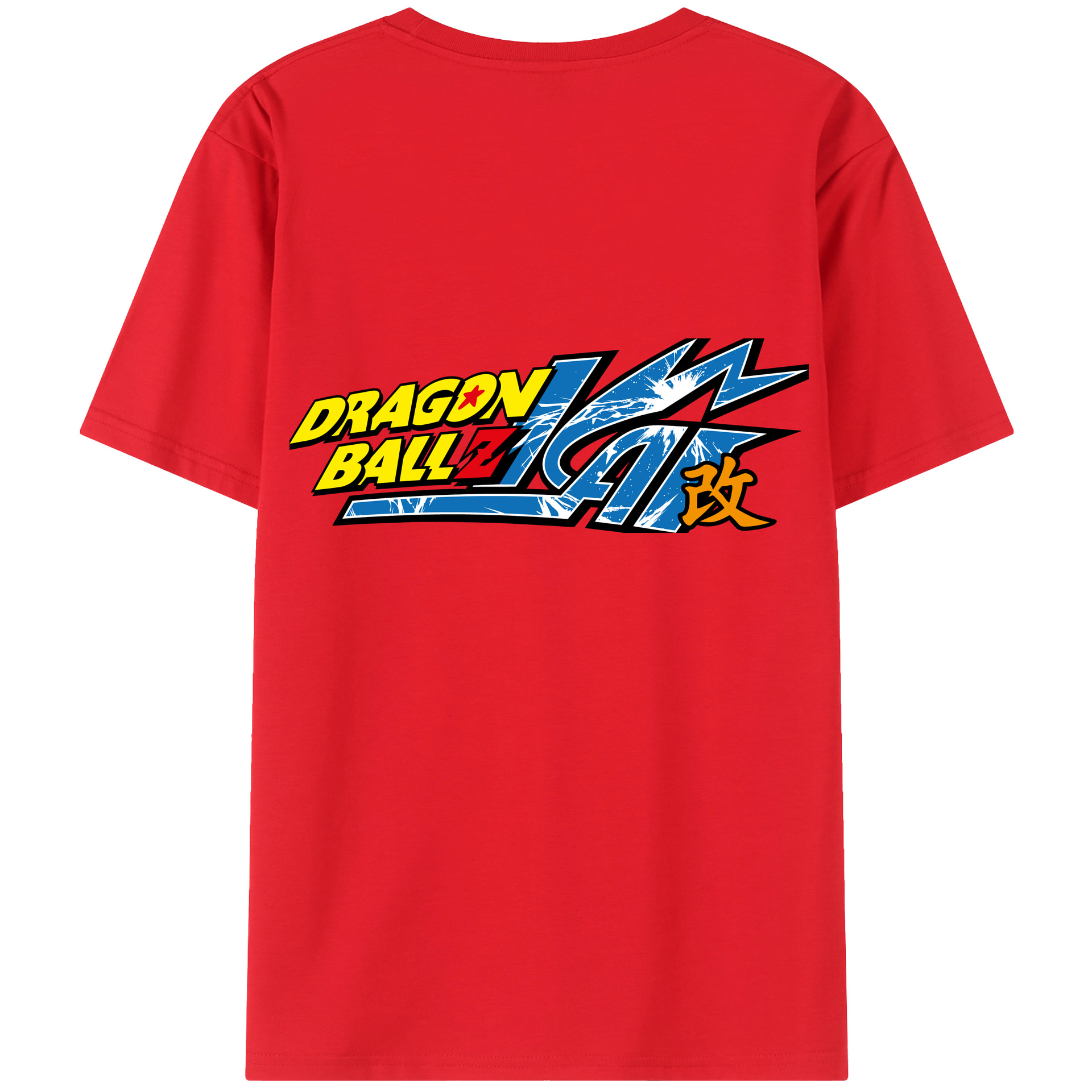 （画像用） ドラゴンボール DRAGON BALL 綿100％ メンズ半袖Tシャツ（バックプリント） 通気性