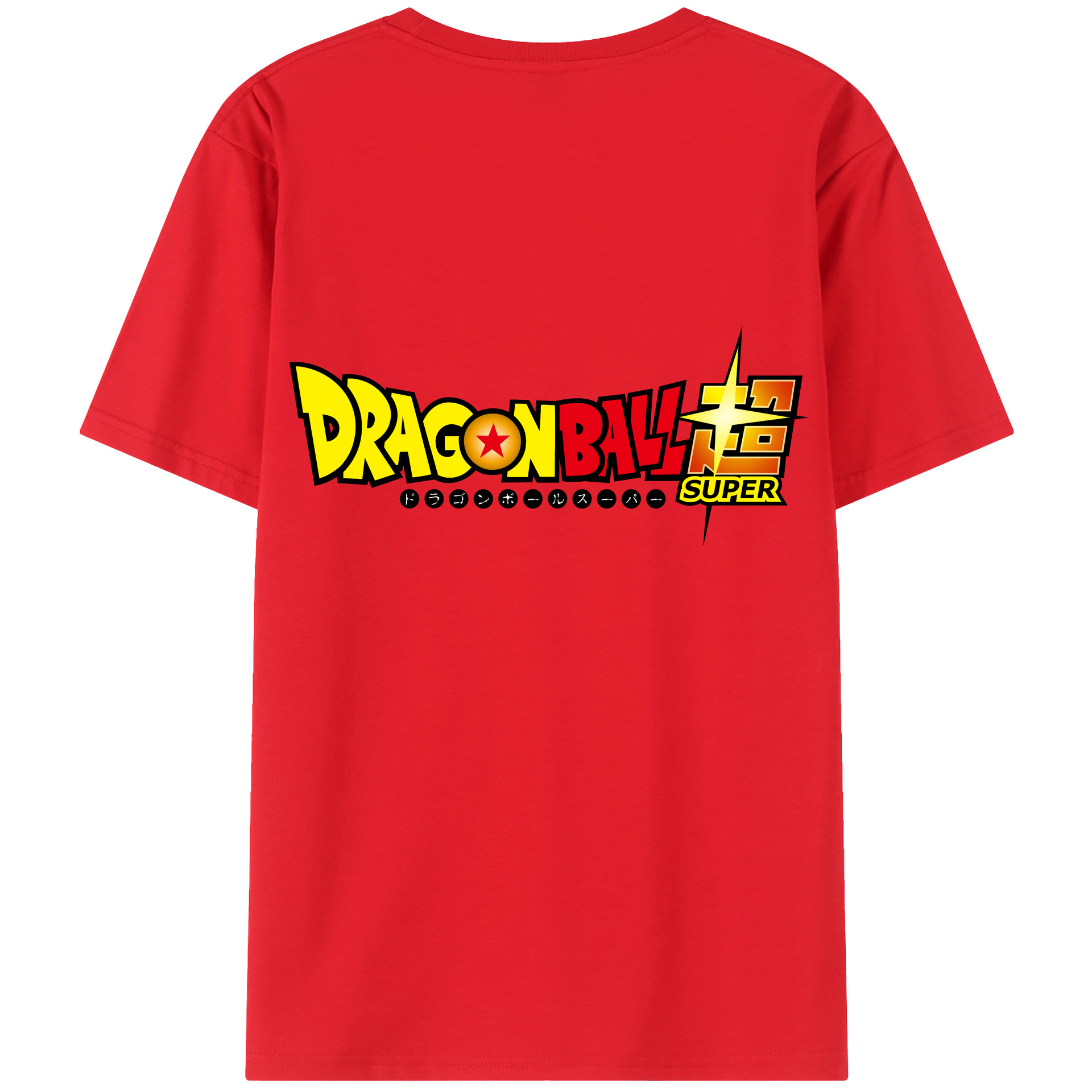（画像用） ドラゴンボール DRAGON BALL 綿100％ メンズ半袖Tシャツ（バックプリント） 通気性