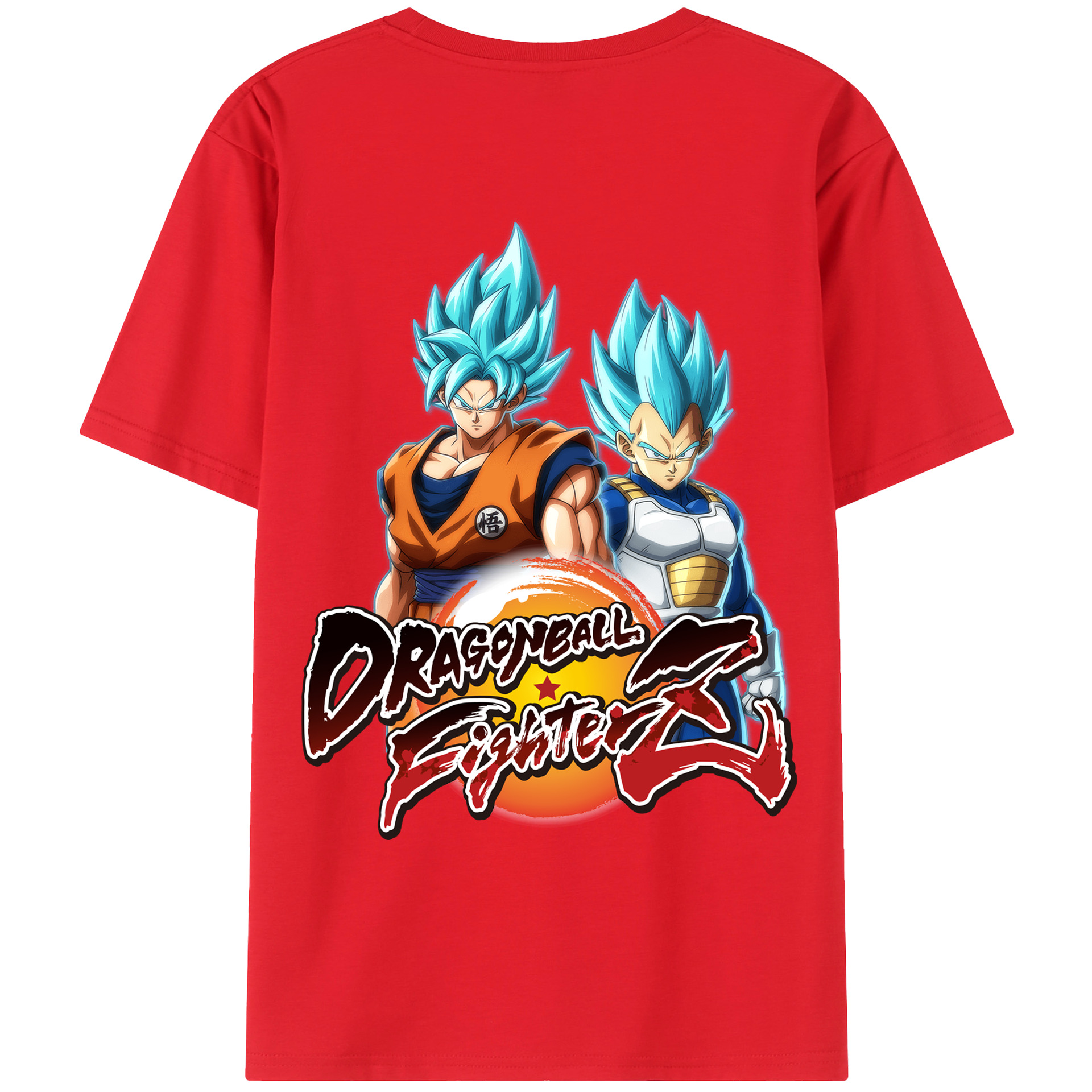 （画像用） ドラゴンボール DRAGON BALL 綿100％ メンズ半袖Tシャツ（バックプリント） 通気性