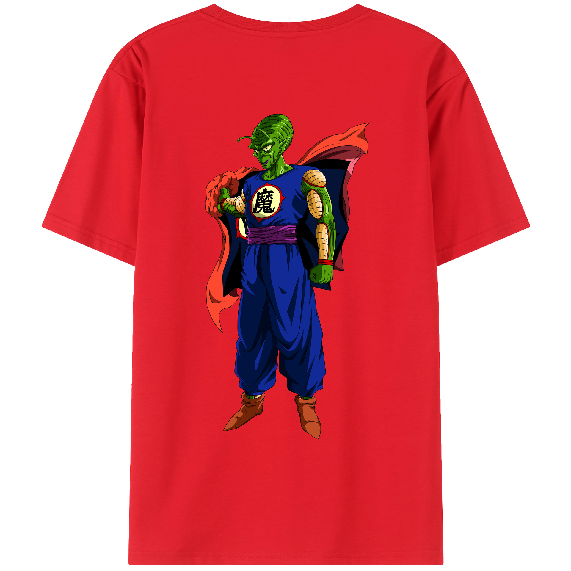 （画像用） ドラゴンボール DRAGON BALL 綿100％ メンズ半袖Tシャツ（バックプリント） 通気性