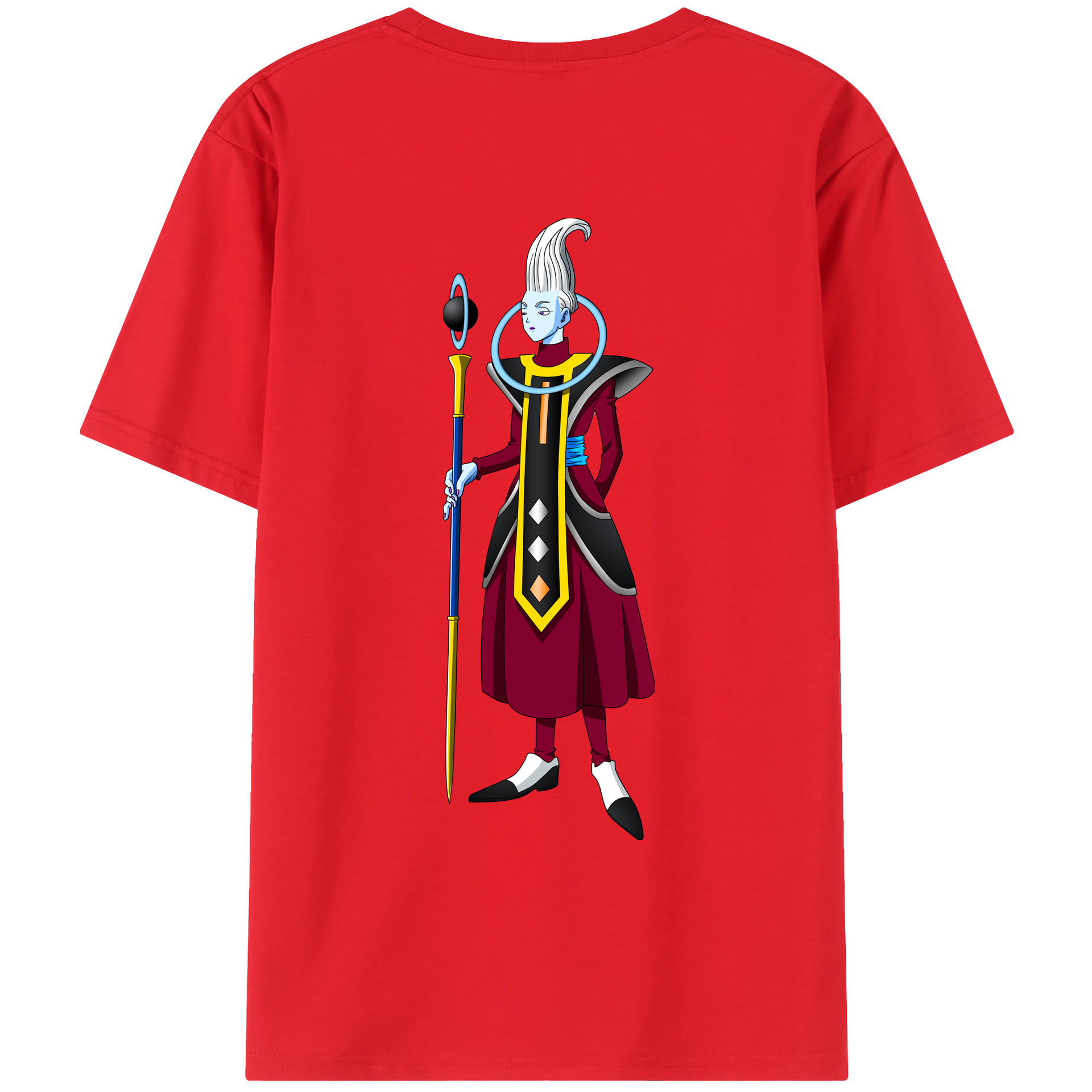 （画像用） ドラゴンボール DRAGON BALL 綿100％ メンズ半袖Tシャツ（バックプリント） 通気性