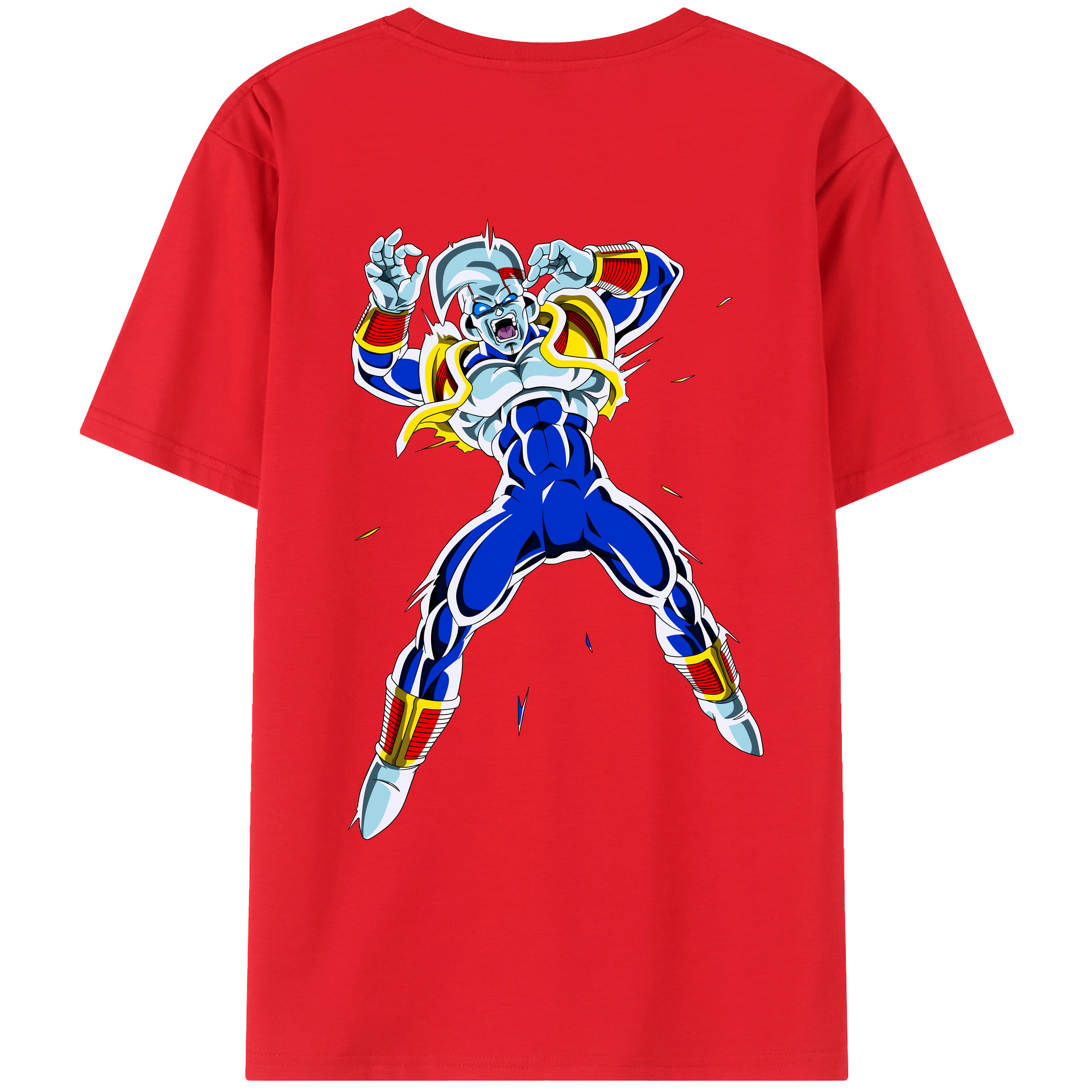 （画像用） ドラゴンボール DRAGON BALL 綿100％ メンズ半袖Tシャツ（バックプリント） 通気性