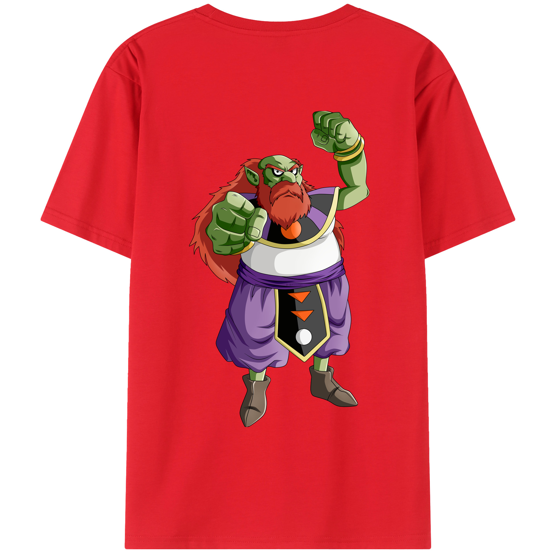（画像用） ドラゴンボール DRAGON BALL 綿100％ メンズ半袖Tシャツ（バックプリント） 通気性