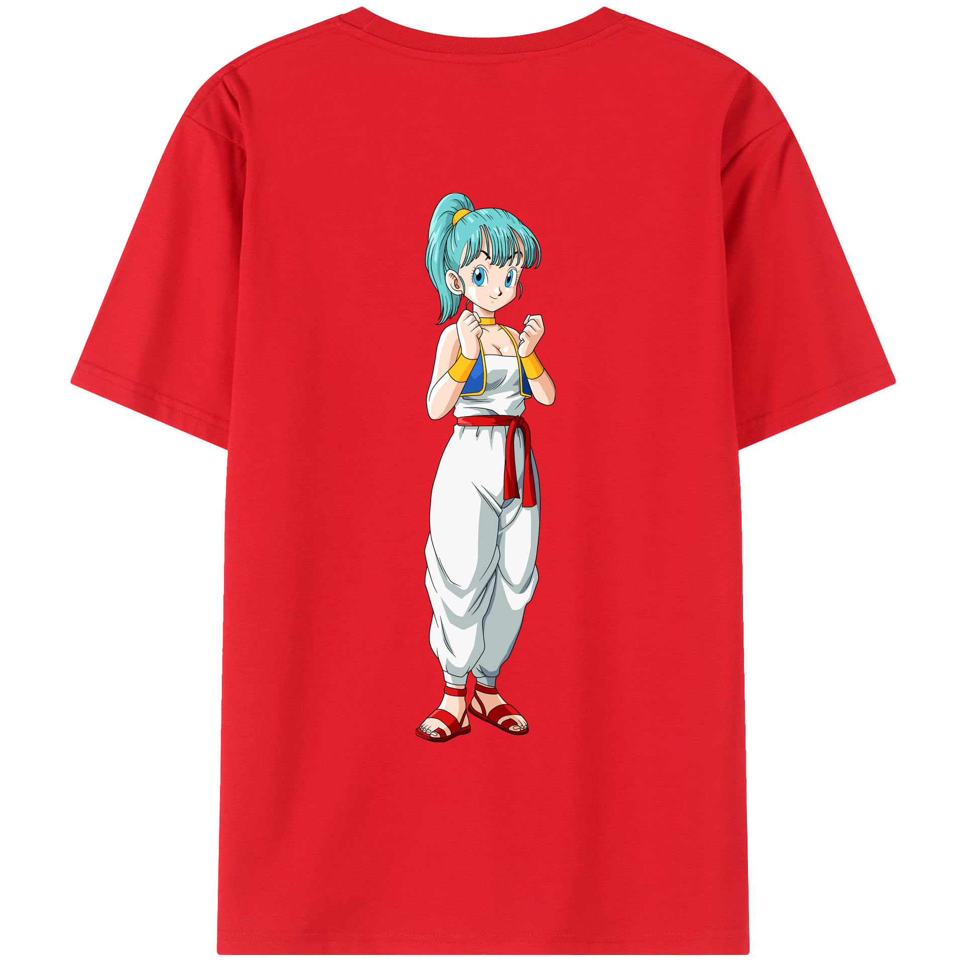 （画像用） ドラゴンボール DRAGON BALL 綿100％ メンズ半袖Tシャツ（バックプリント） 通気性