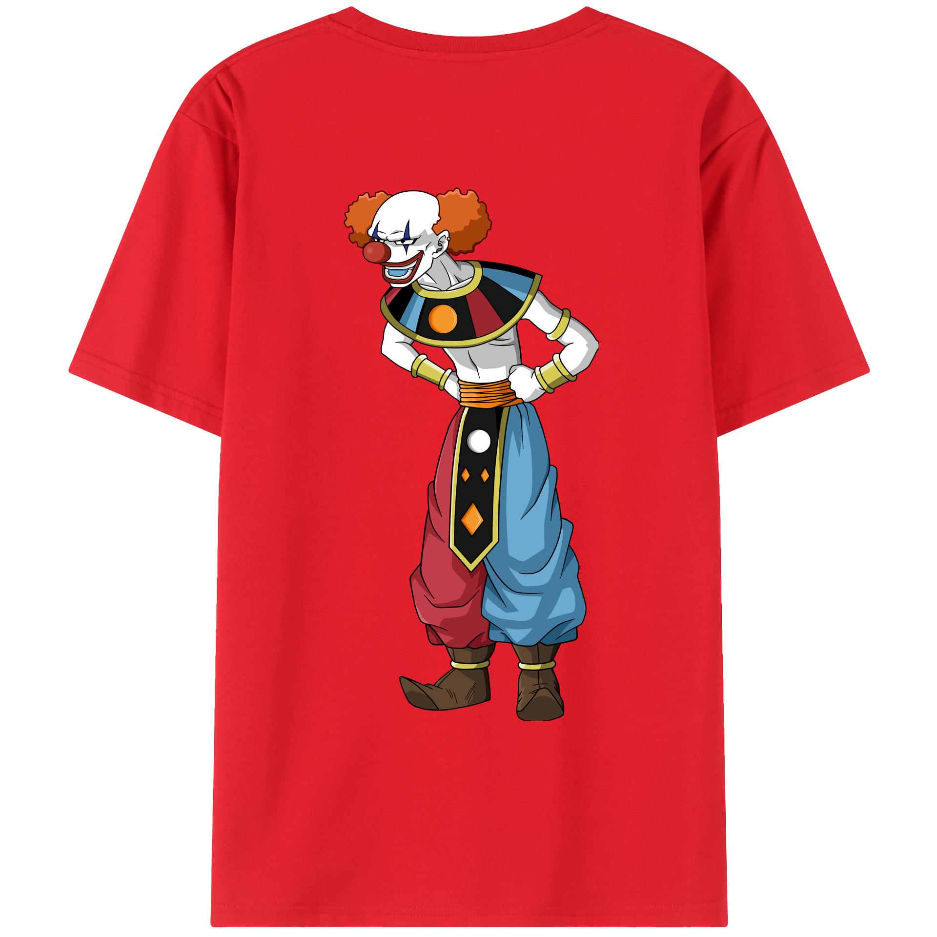 （画像用） ドラゴンボール DRAGON BALL 綿100％ メンズ半袖Tシャツ（バックプリント） 通気性